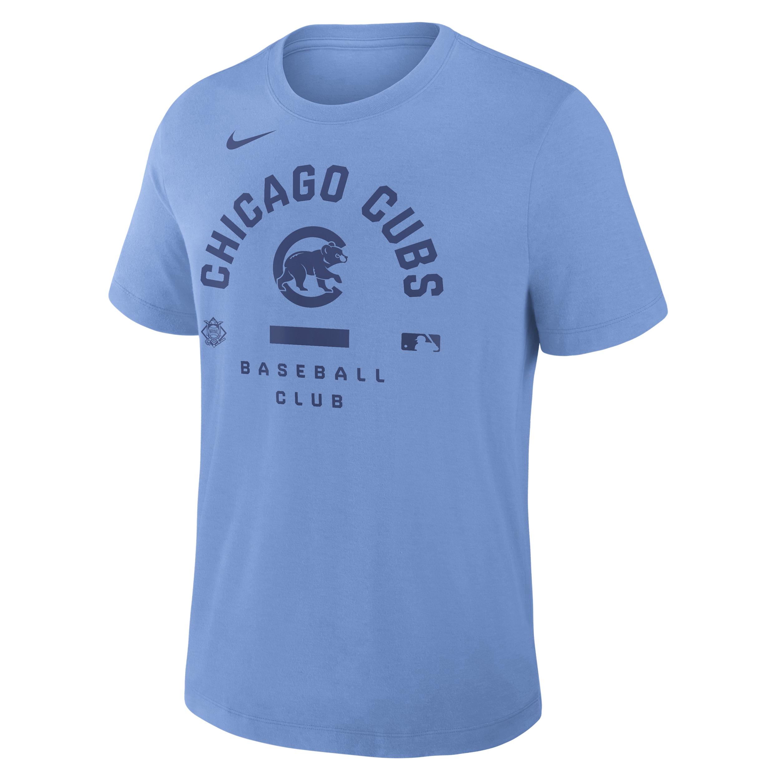 Chicago Cubs Authentic Collection Early Work Nike Men's Dri-FIT MLB T-Shirt by NIKE