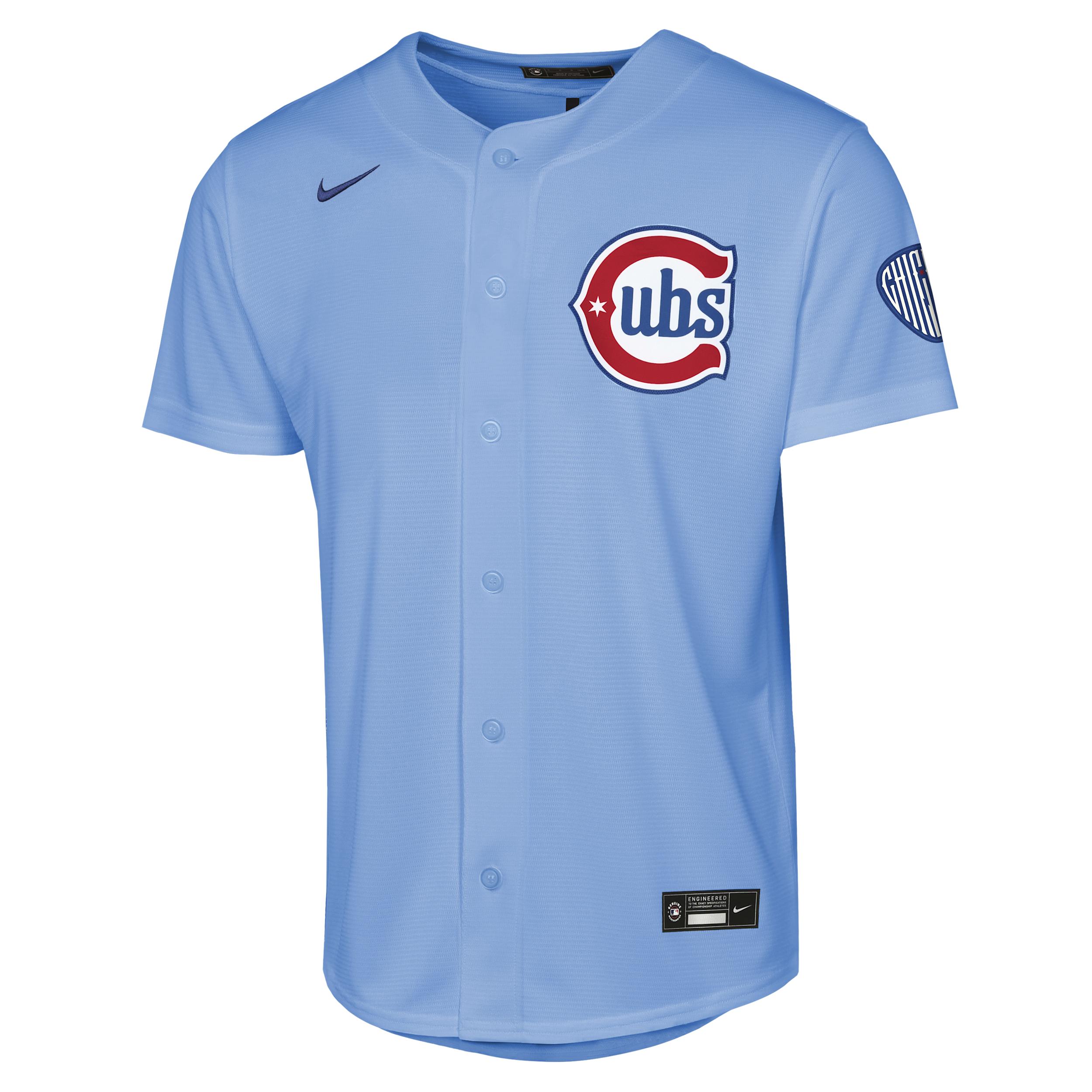 Chicago Cubs Big Kids' Nike MLB Stadium Home Jersey by NIKE