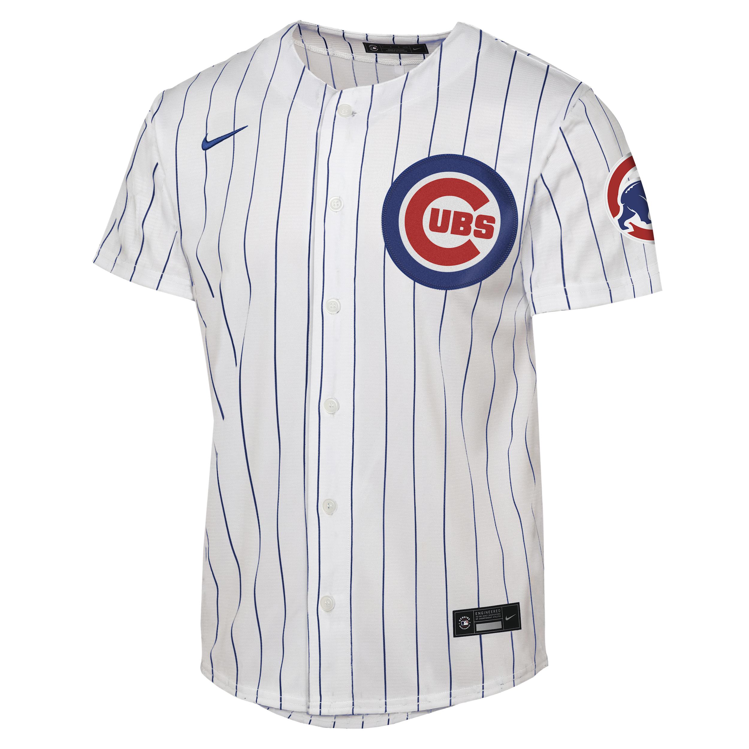Chicago Cubs Big Kids' Nike MLB Stadium Home Jersey by NIKE