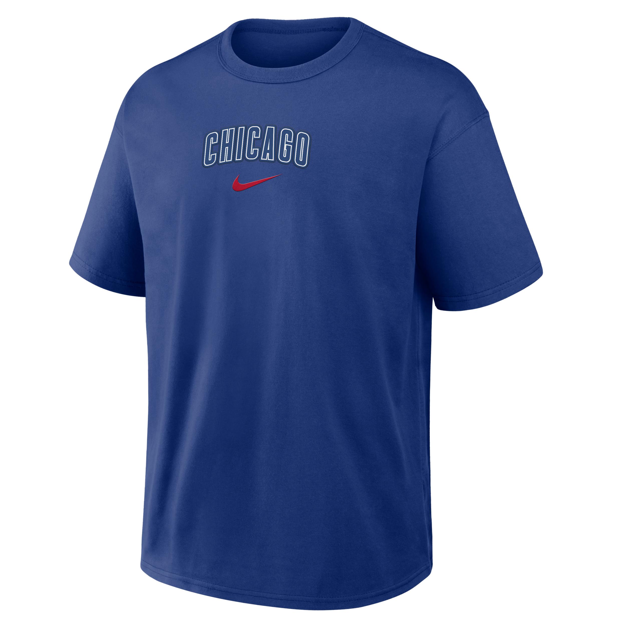 Chicago Cubs City Name Max90 Nike Men's MLB T-Shirt by NIKE
