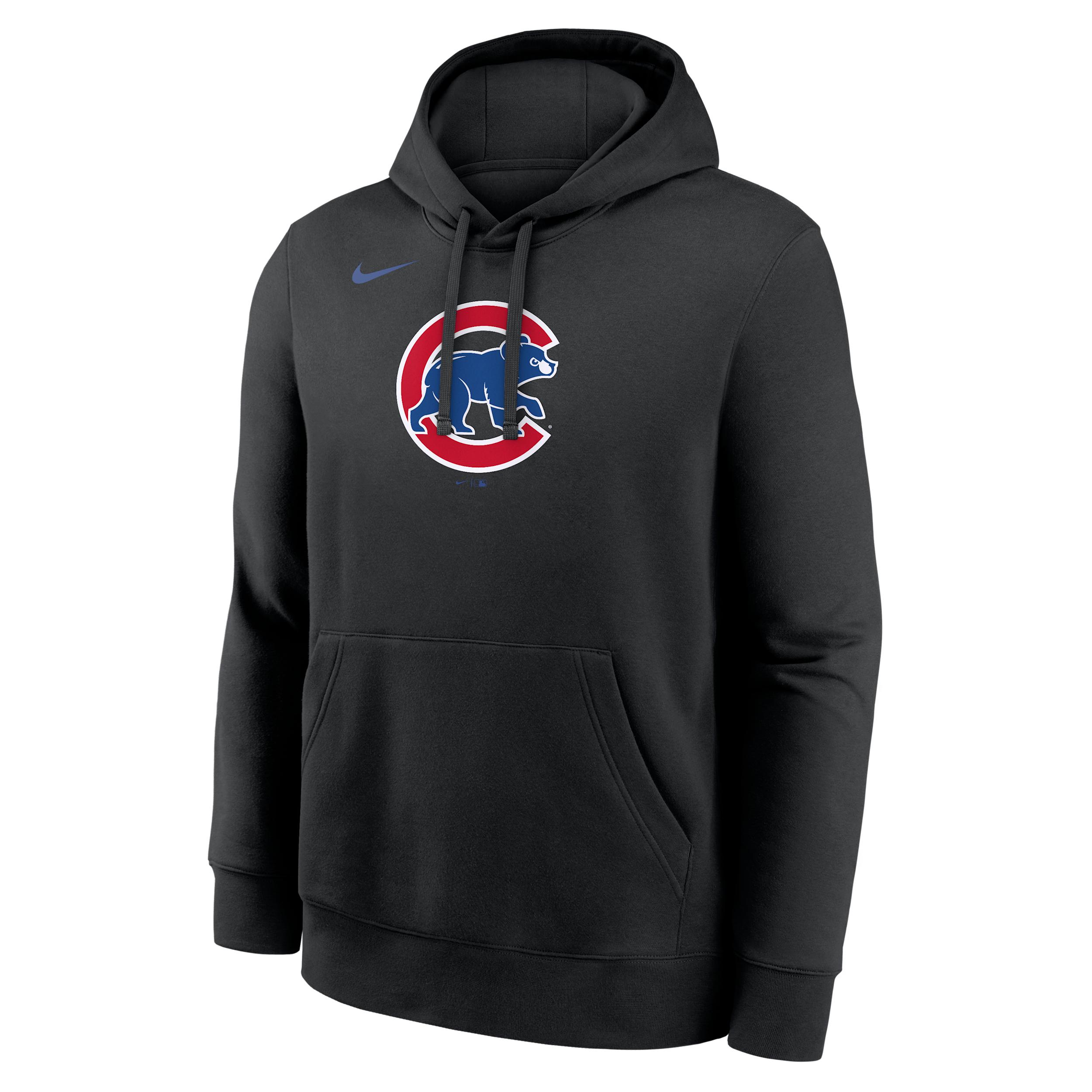 Chicago Cubs Club Nike Men's MLB Pullover Hoodie by NIKE