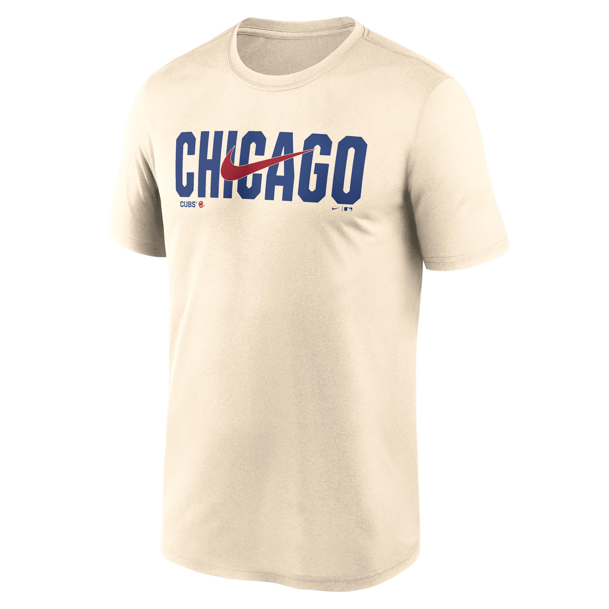 Chicago Cubs Swoosh Legend Nike Men's Dri-FIT MLB T-Shirt by NIKE