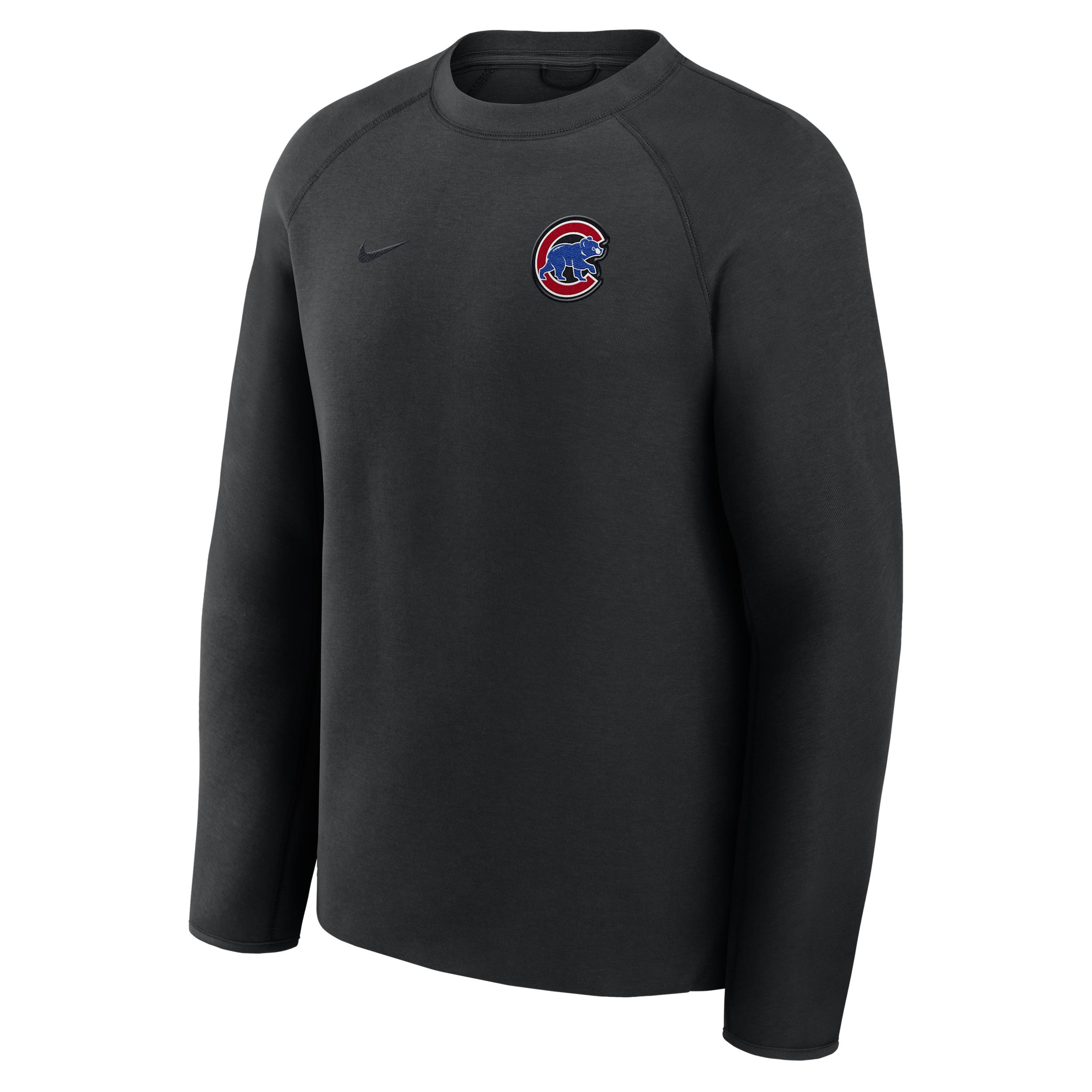 Chicago Cubs Tech Fleece Nike Men's MLB Pullover Crew by NIKE