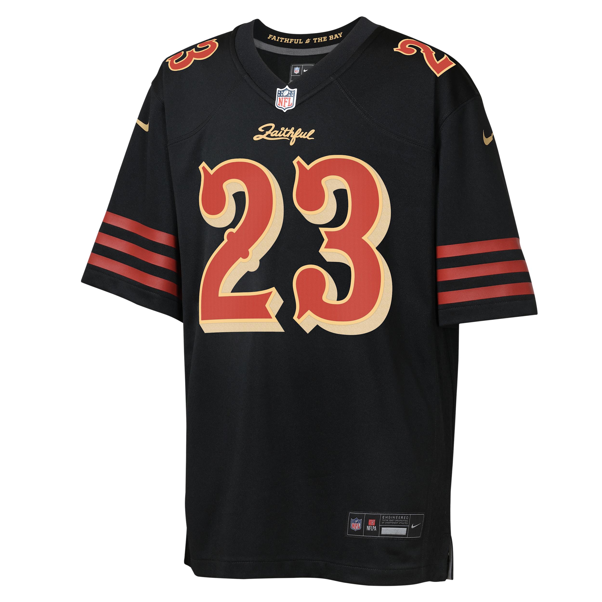 Christian McCaffrey San Francisco 49ers Rivalries Collection Big Kids' Nike NFL Game Jersey by NIKE