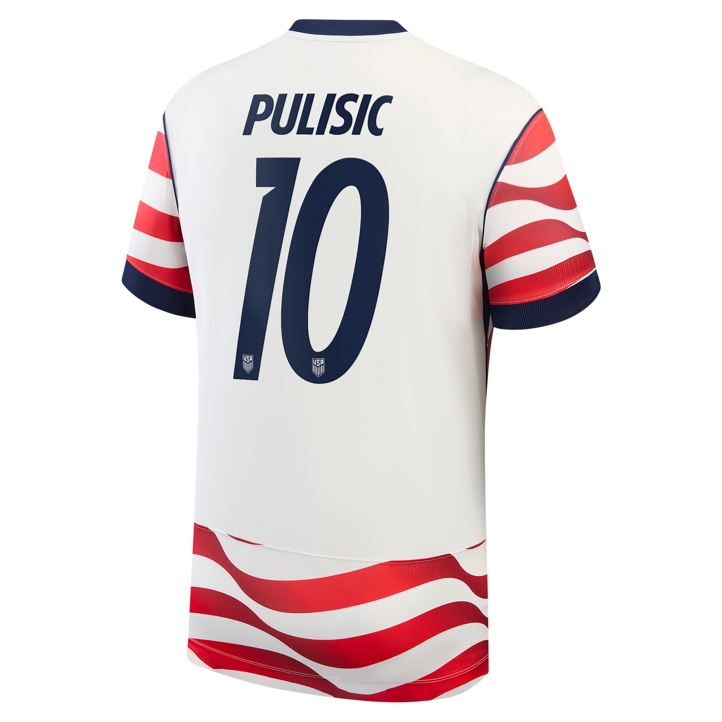 Christian Pulisic USMNT 2026 Stadium Home Nike Men's Dri-FIT Soccer Jersey by NIKE