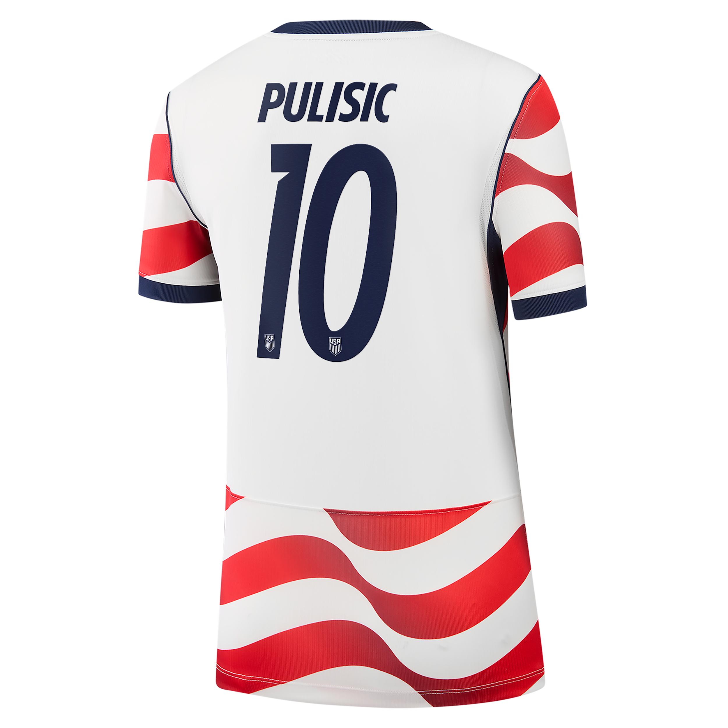 Christian Pulisic USMNT 2026 Stadium Home Nike Women's Dri-FIT Soccer Jersey by NIKE