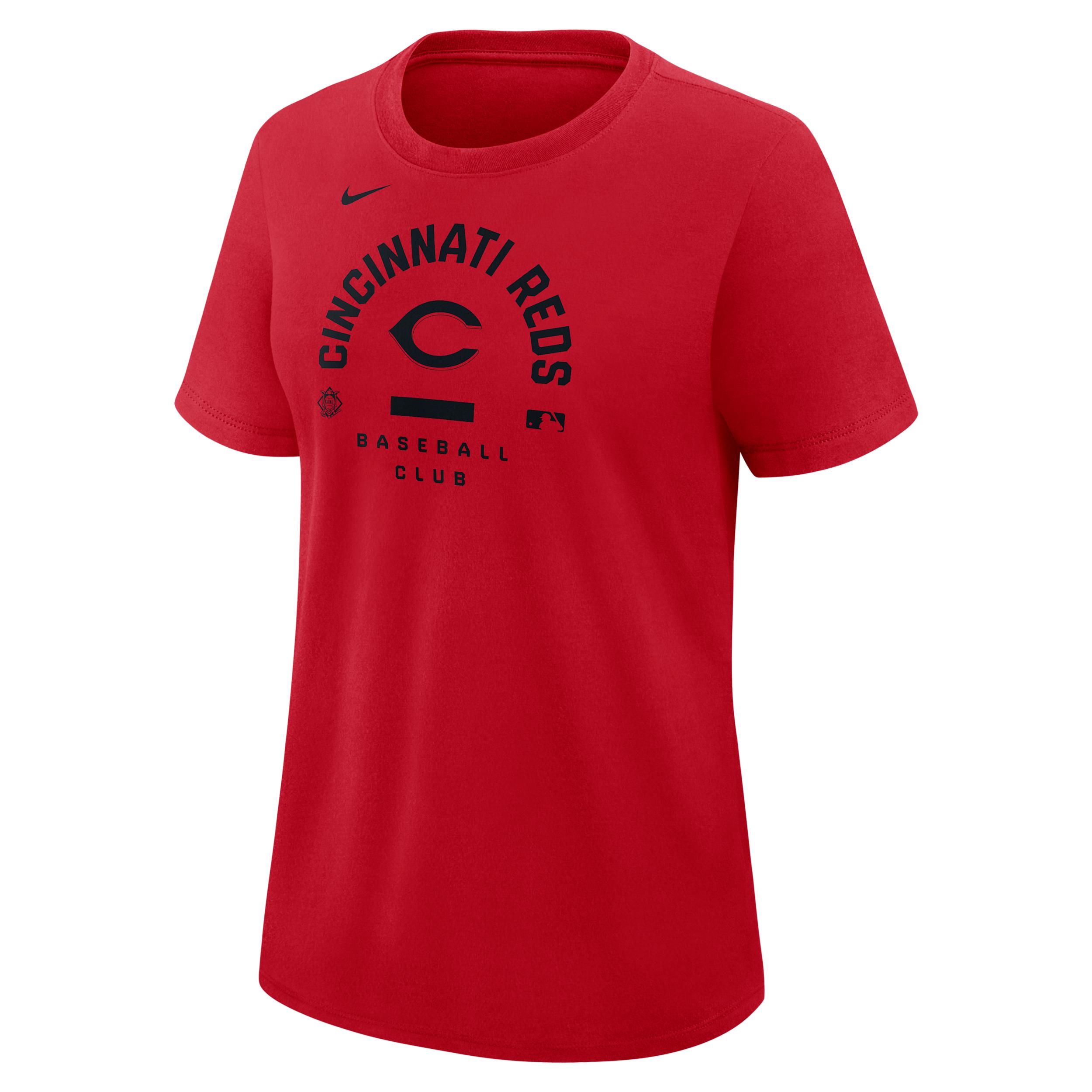 Cincinnati Reds Authentic Collection Early Work Nike Women's Dri-FIT MLB T-Shirt by NIKE