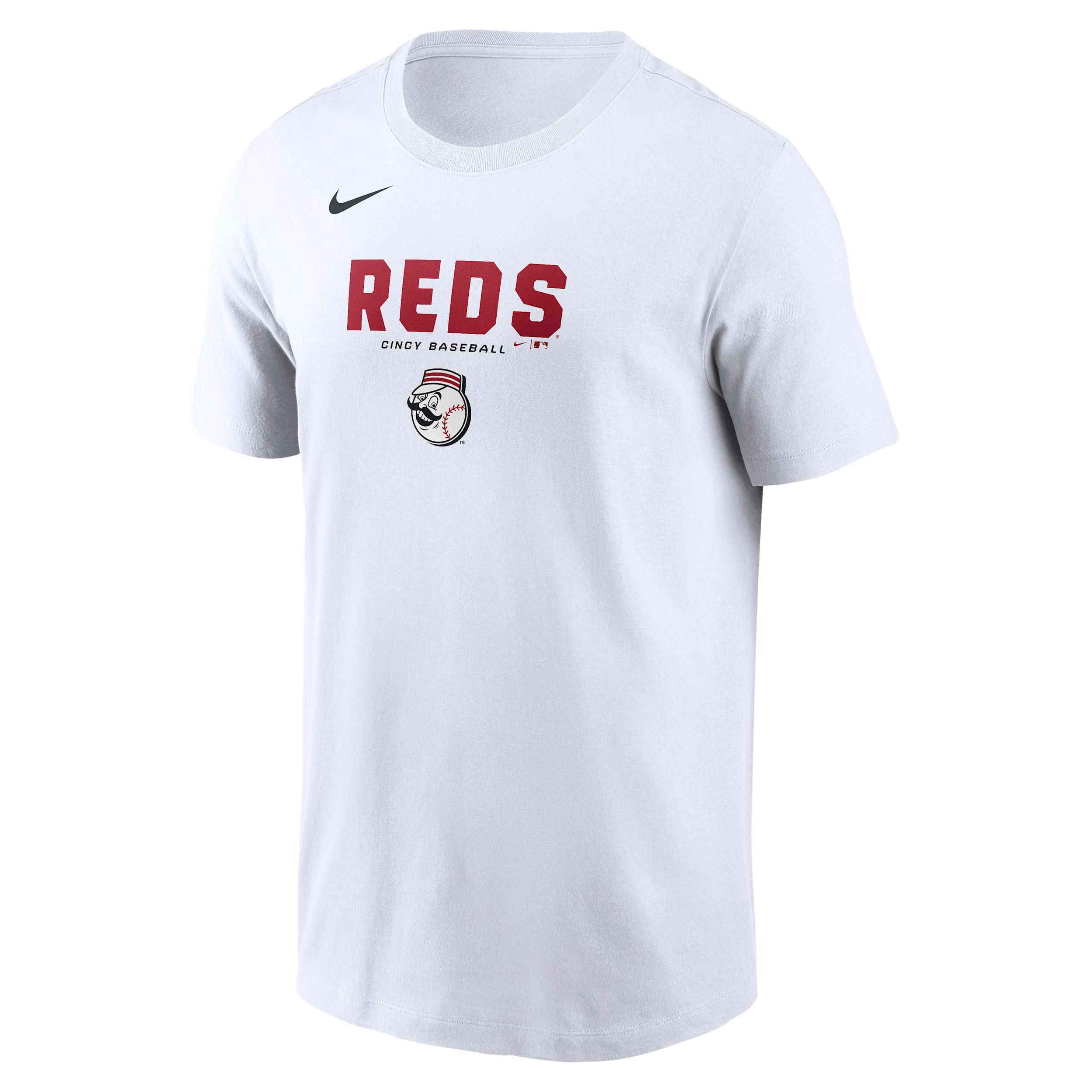 Cincinnati Reds Bold Team Name Nike Men's MLB T-Shirt by NIKE