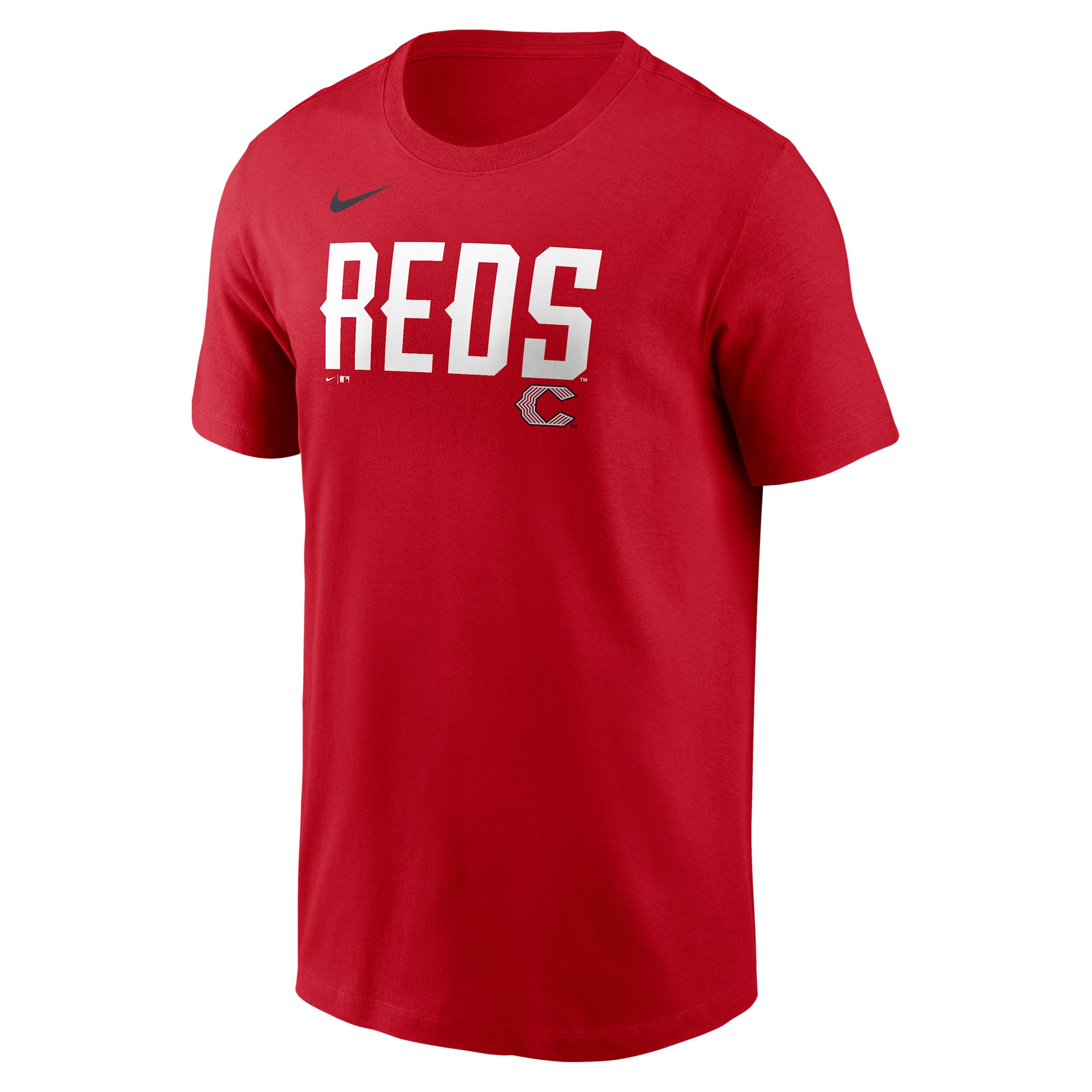 Cincinnati Reds City Connect Wordmark Nike Men's MLB T-Shirt by NIKE