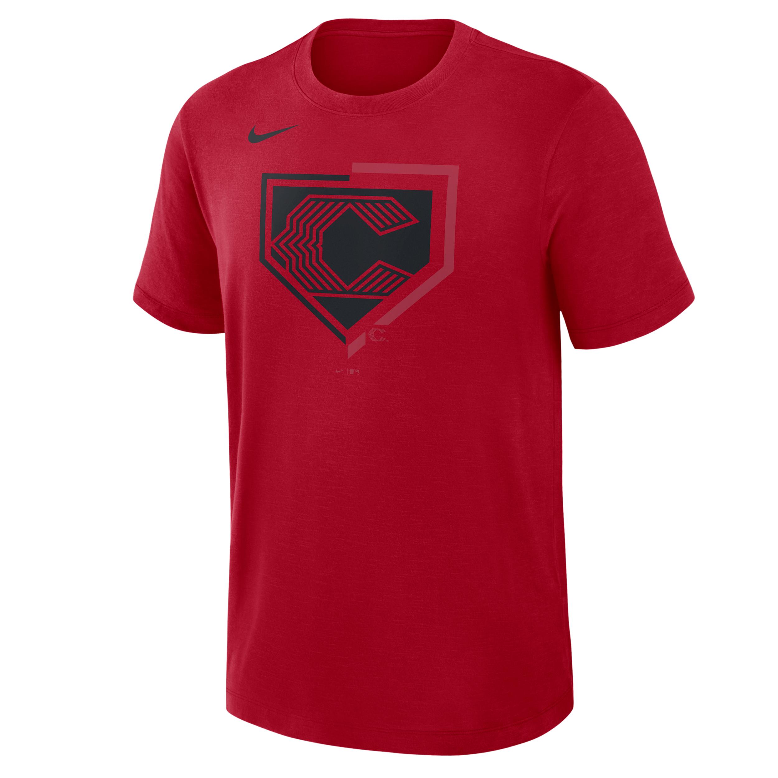 Cincinnati Reds Icon City Connect Logo Nike Men's Dri-FIT MLB T-Shirt by NIKE