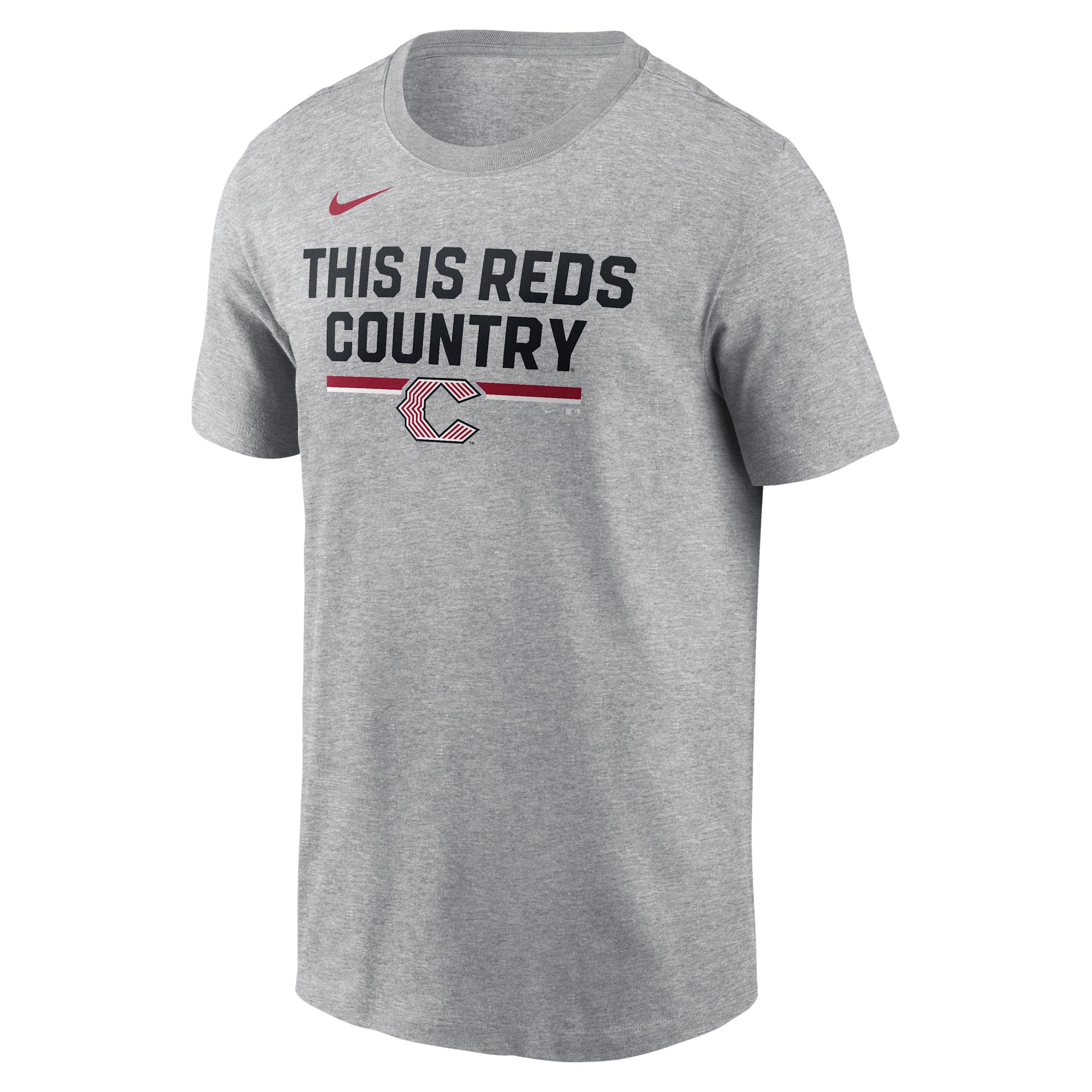 Cincinnati Reds Stacked City Connect Nike Men's MLB T-Shirt by NIKE