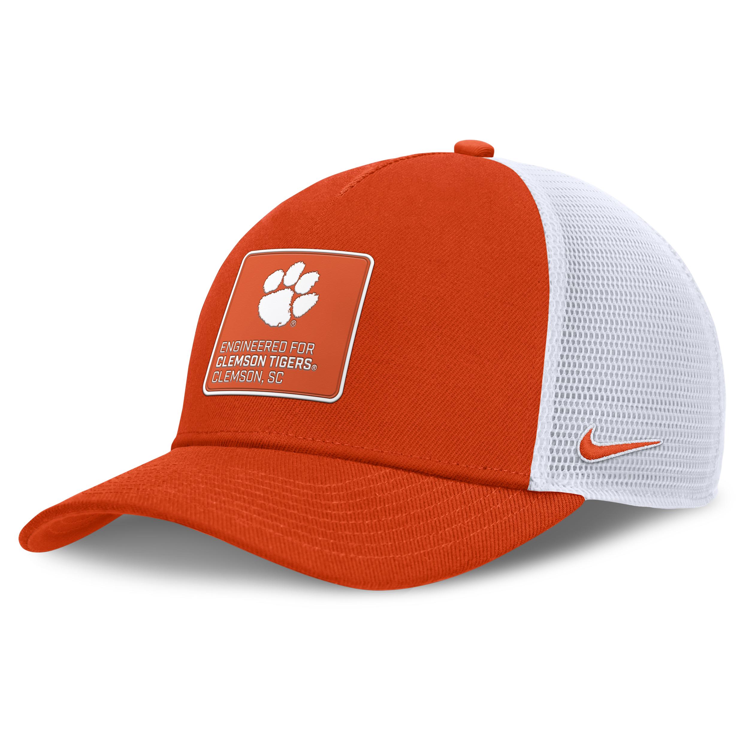 Clemson On-Field Rise Engineered Nike Men's College Trucker Adjustable Hat by NIKE