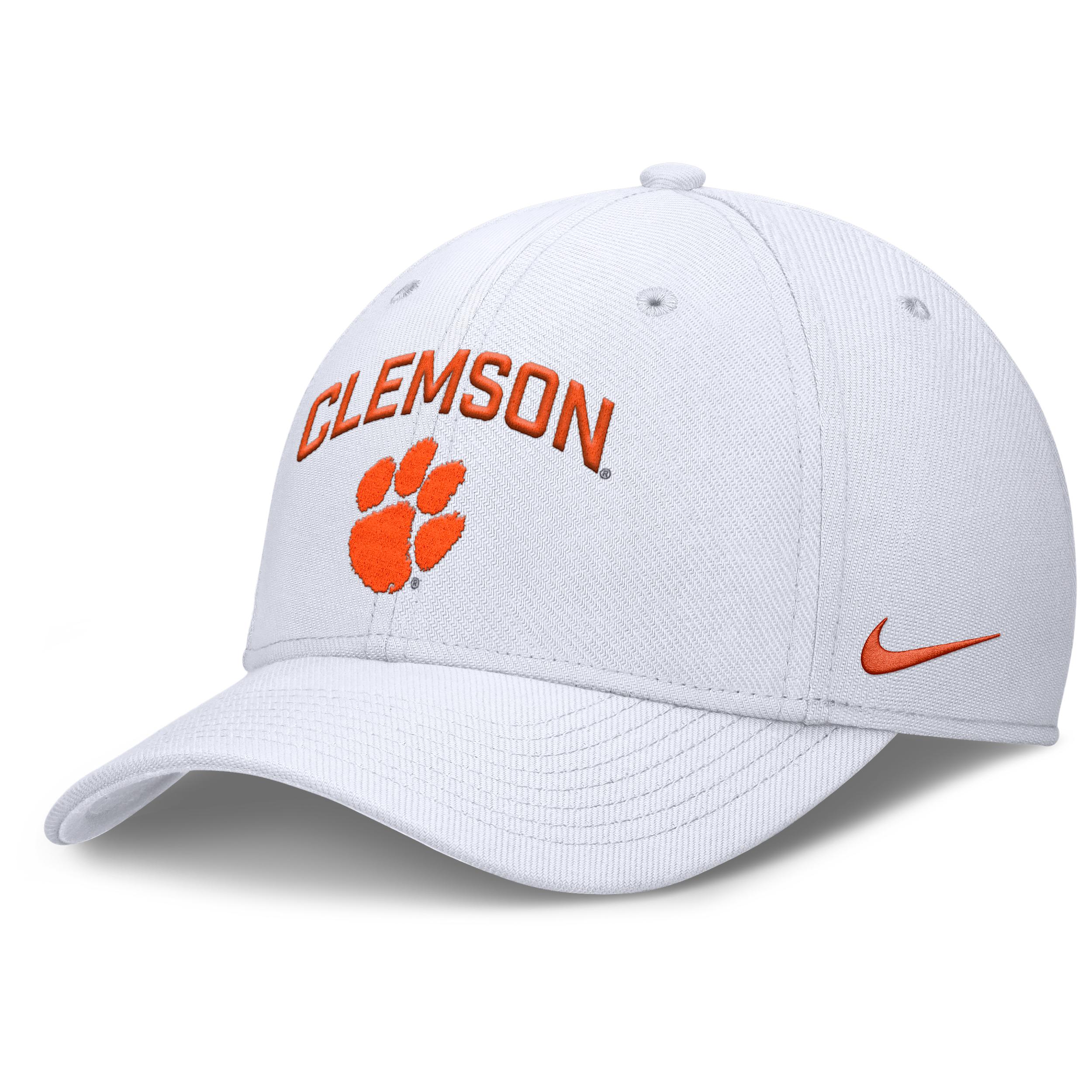 Clemson On-Field Rise Swoosh Nike Men's Dri-FIT College Hat by NIKE