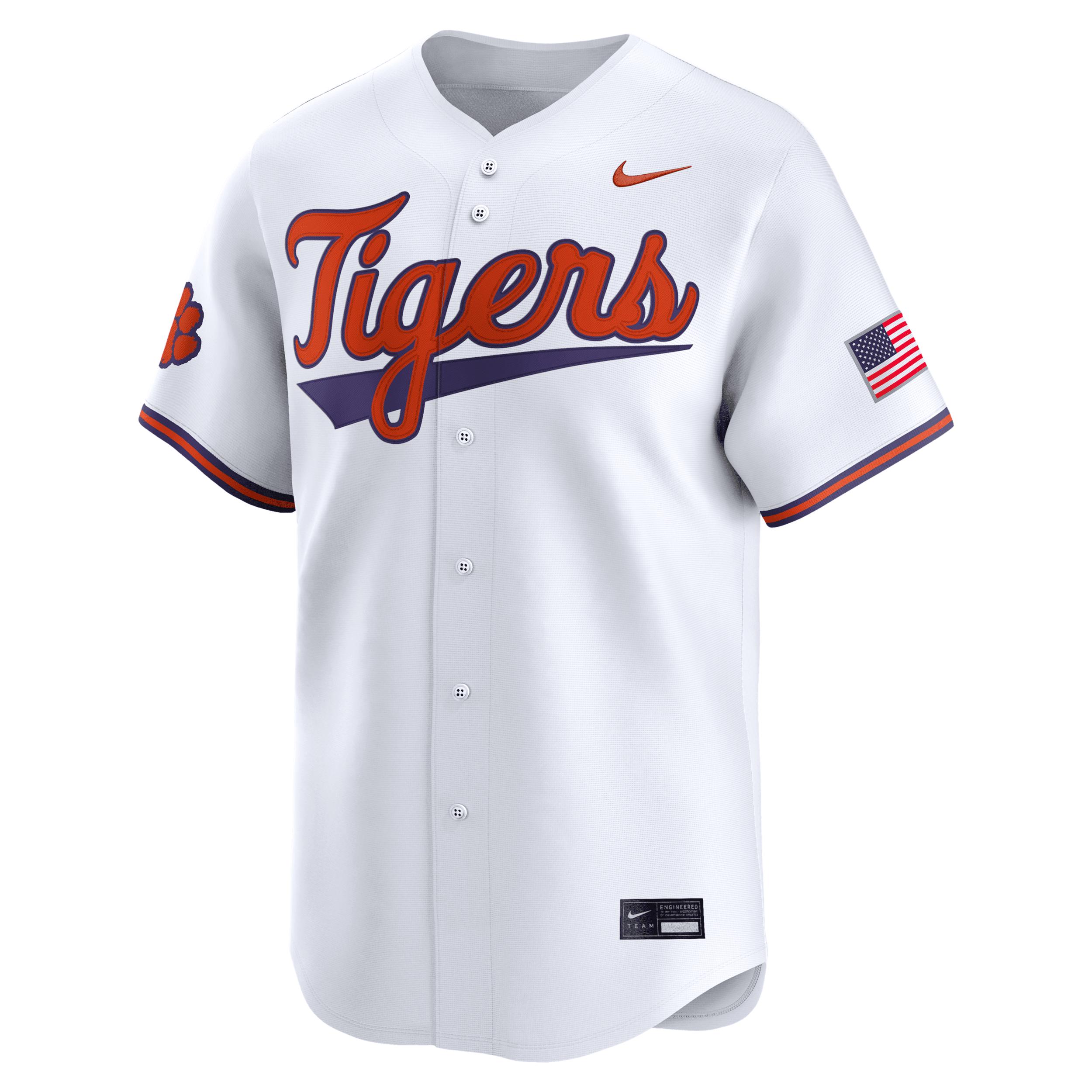 Clemson Tigers Nike Men's College Limited Baseball Jersey by NIKE