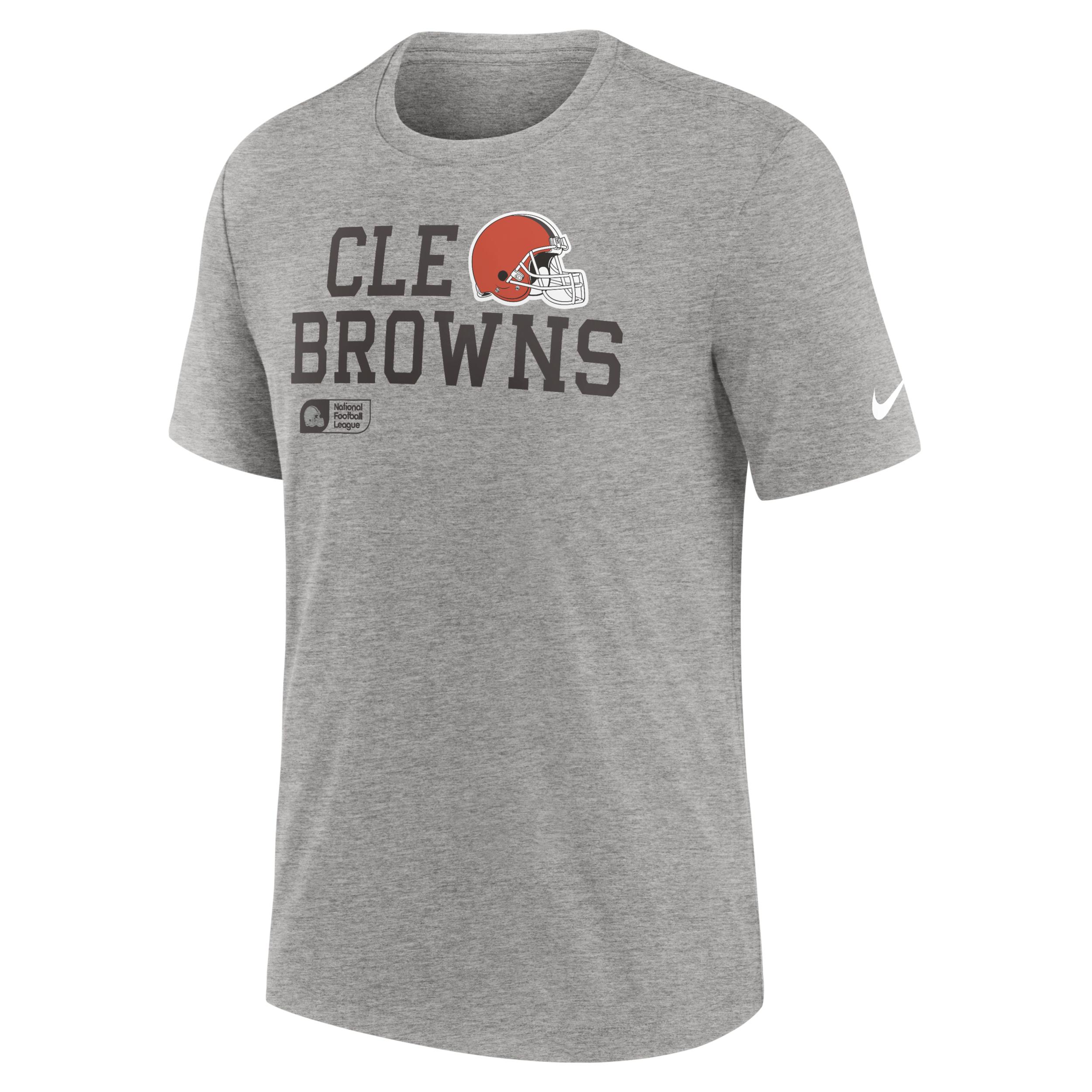 Cleveland Browns Overlap Lockup Nike Men's NFL T-Shirt by NIKE