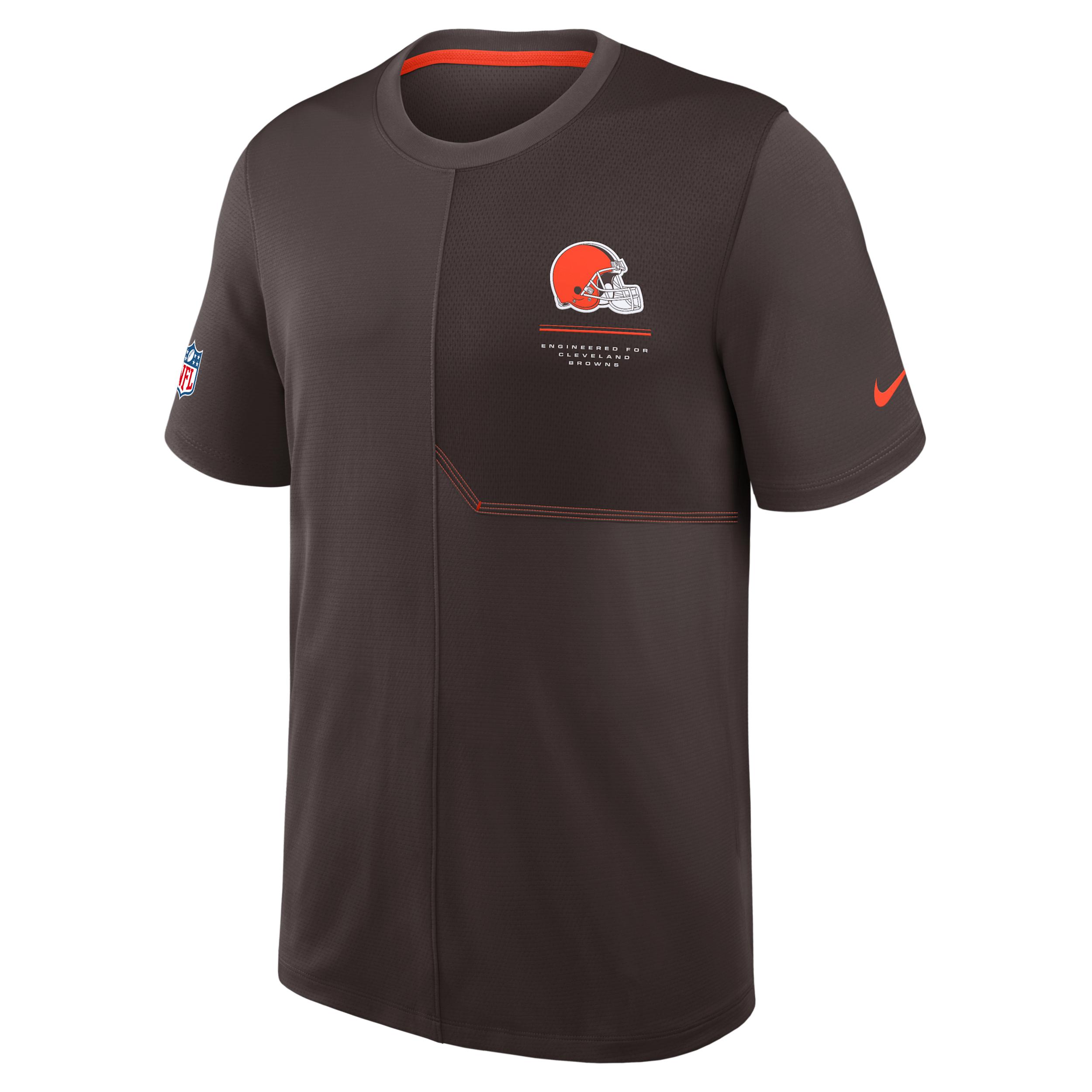 Cleveland Browns Sideline Coach Nike Men's Dri-FIT NFL Top by NIKE