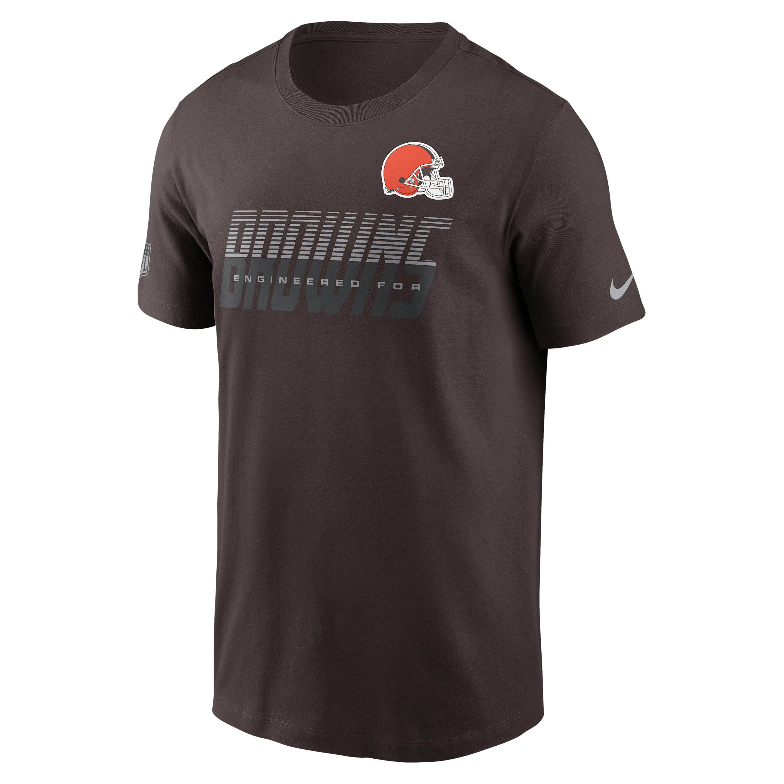 Cleveland Browns Sideline Team Issue Nike Men's Dri-FIT NFL T-Shirt by NIKE
