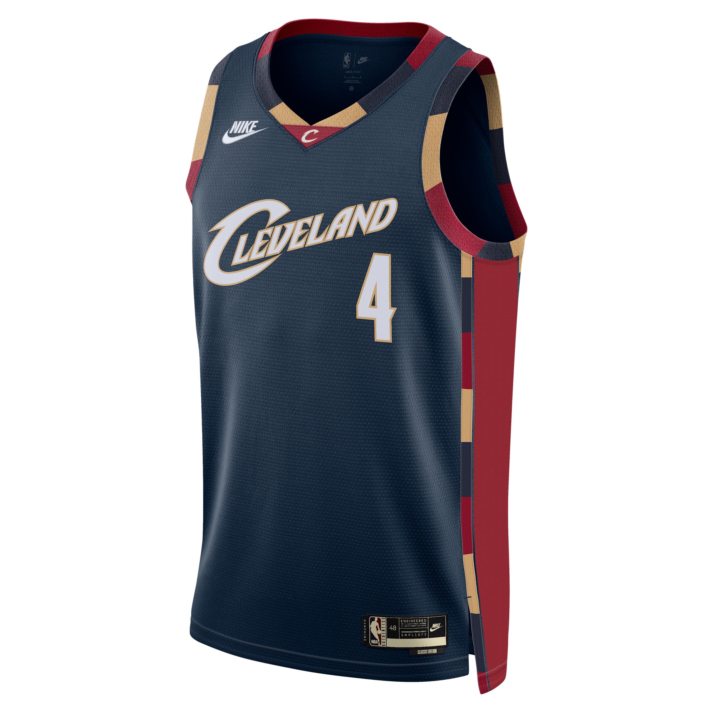 Cleveland Cavaliers 2025/26 Hardwood Classics Nike Men's Dri-FIT NBA Swingman Jersey by NIKE