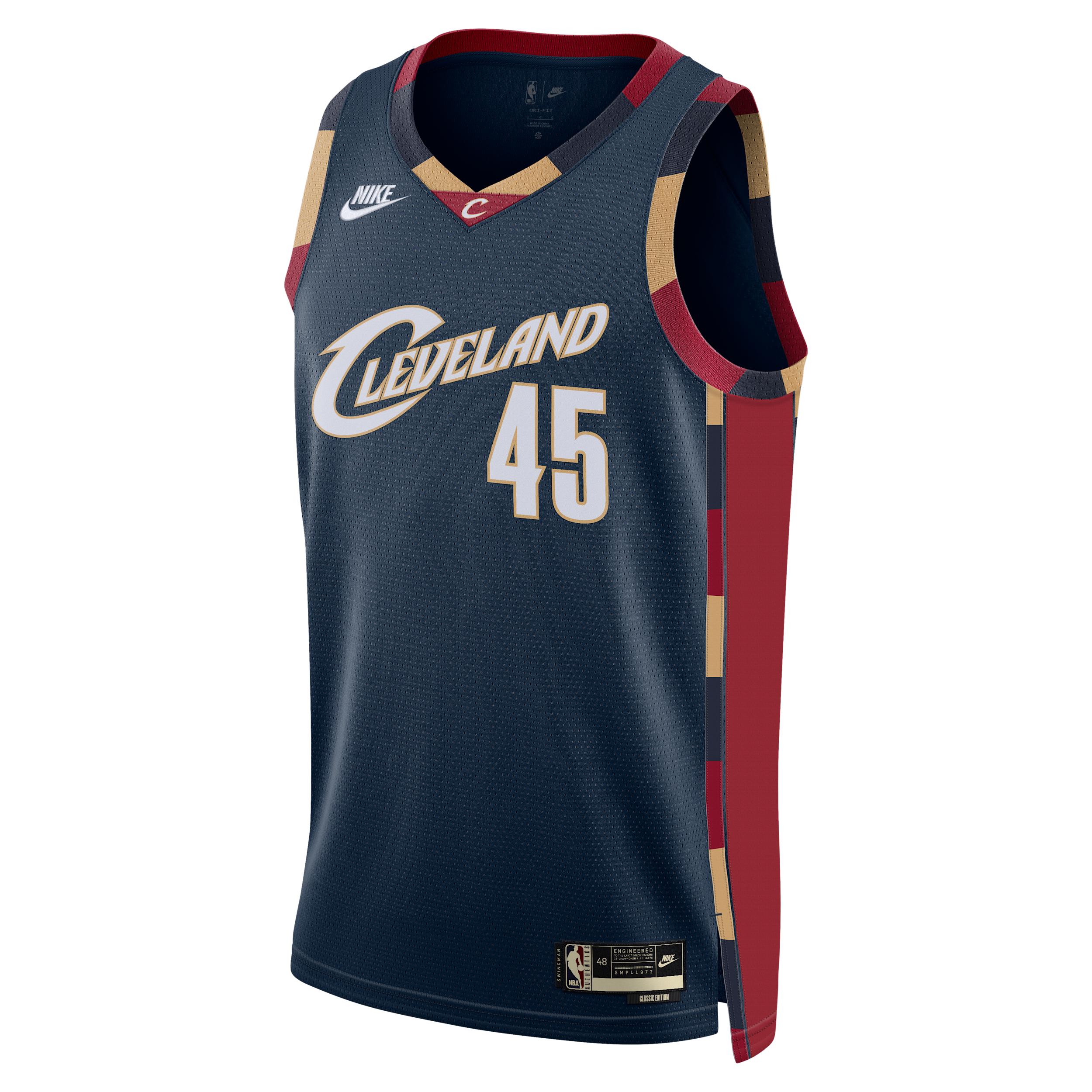 Cleveland Cavaliers 2025/26 Hardwood Classics Nike Men's Dri-FIT NBA Swingman Jersey by NIKE
