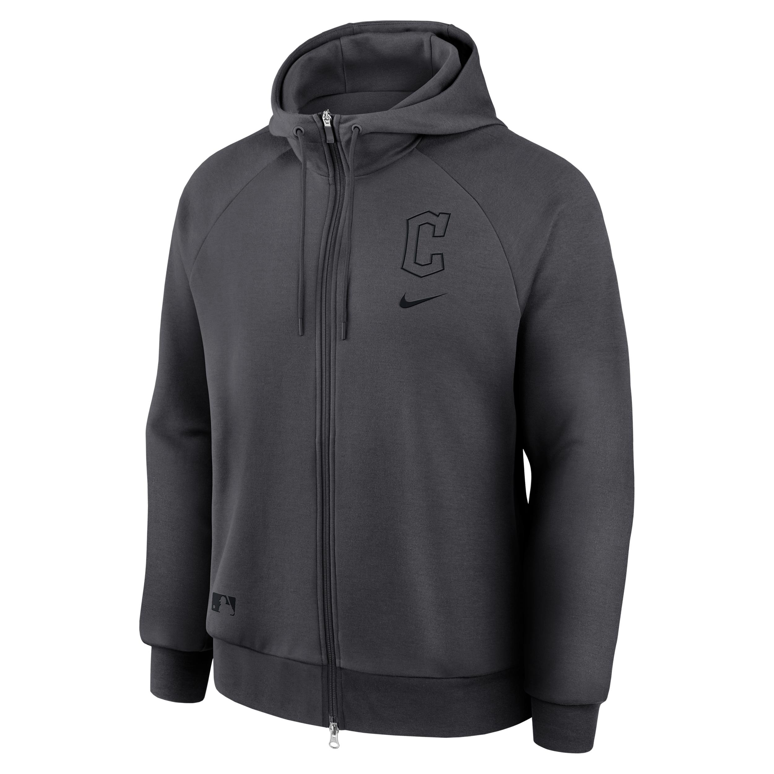 Cleveland Guardians Authentic Collection Nike Men's Dri-Fit MLB Full-Zip Hoodie by NIKE