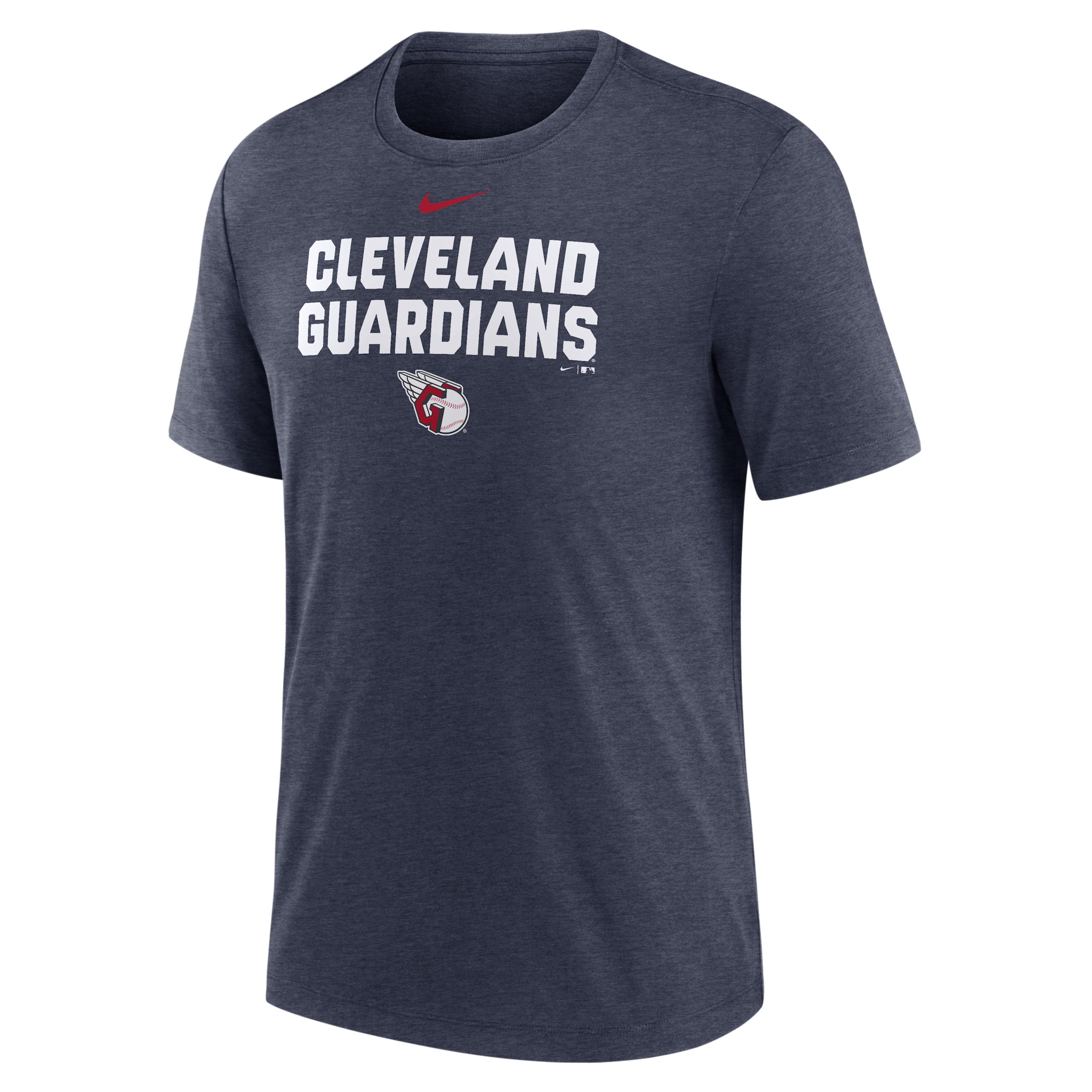 Cleveland Guardians Stacked Nike Men's MLB T-Shirt by NIKE