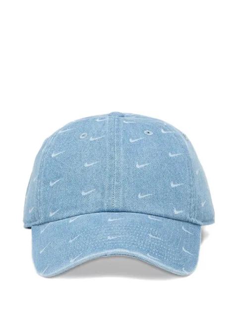 Club logo-print denim cap by NIKE