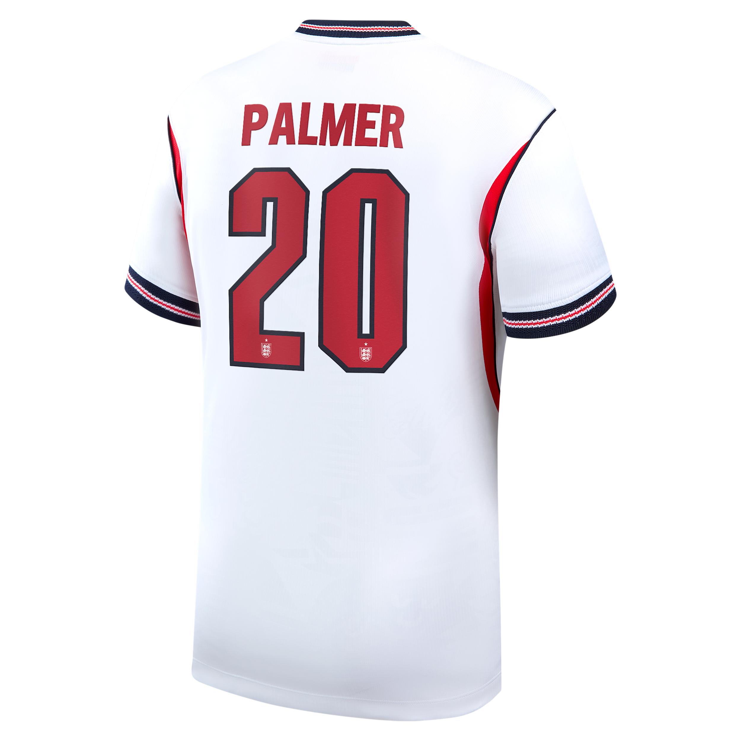 Cole Palmer England National Team 2026 Stadium Home Nike Men's Dri-FIT Soccer Jersey by NIKE