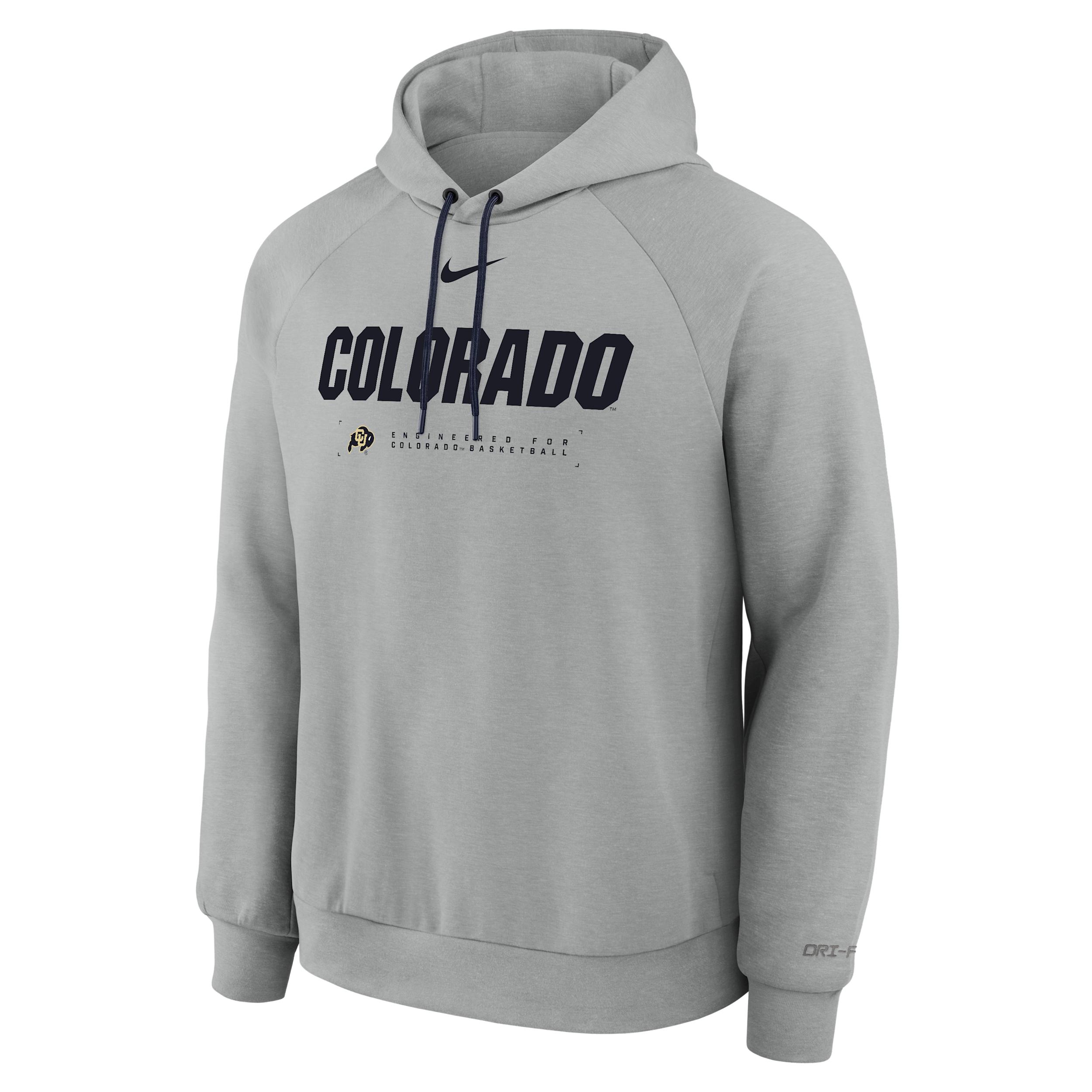 Colorado Buffaloes Nike Men's NCAA Basketball Coaches' Pullover Hoodie by NIKE