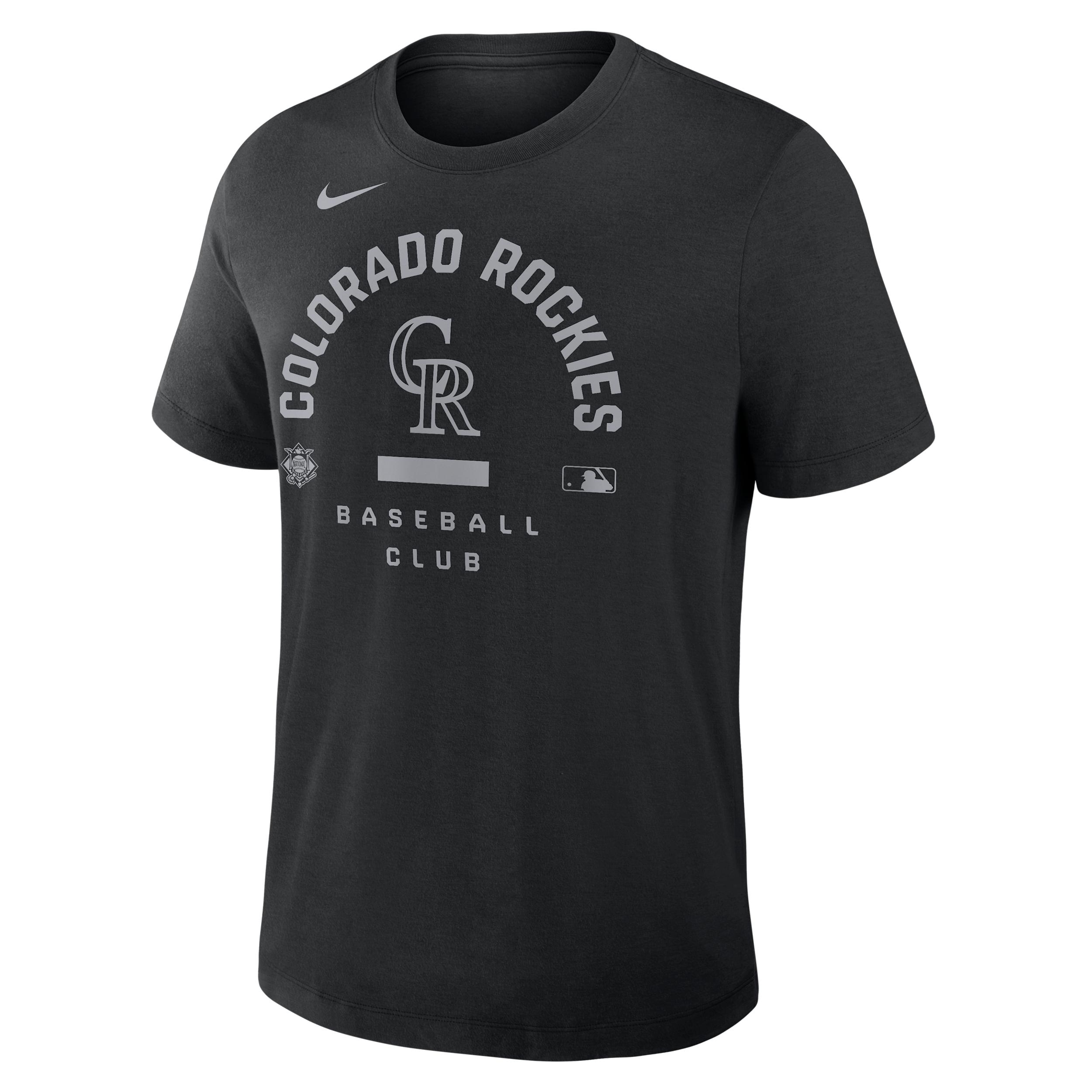 Colorado Rockies Authentic Collection Early Work Nike Men's Dri-FIT MLB T-Shirt by NIKE