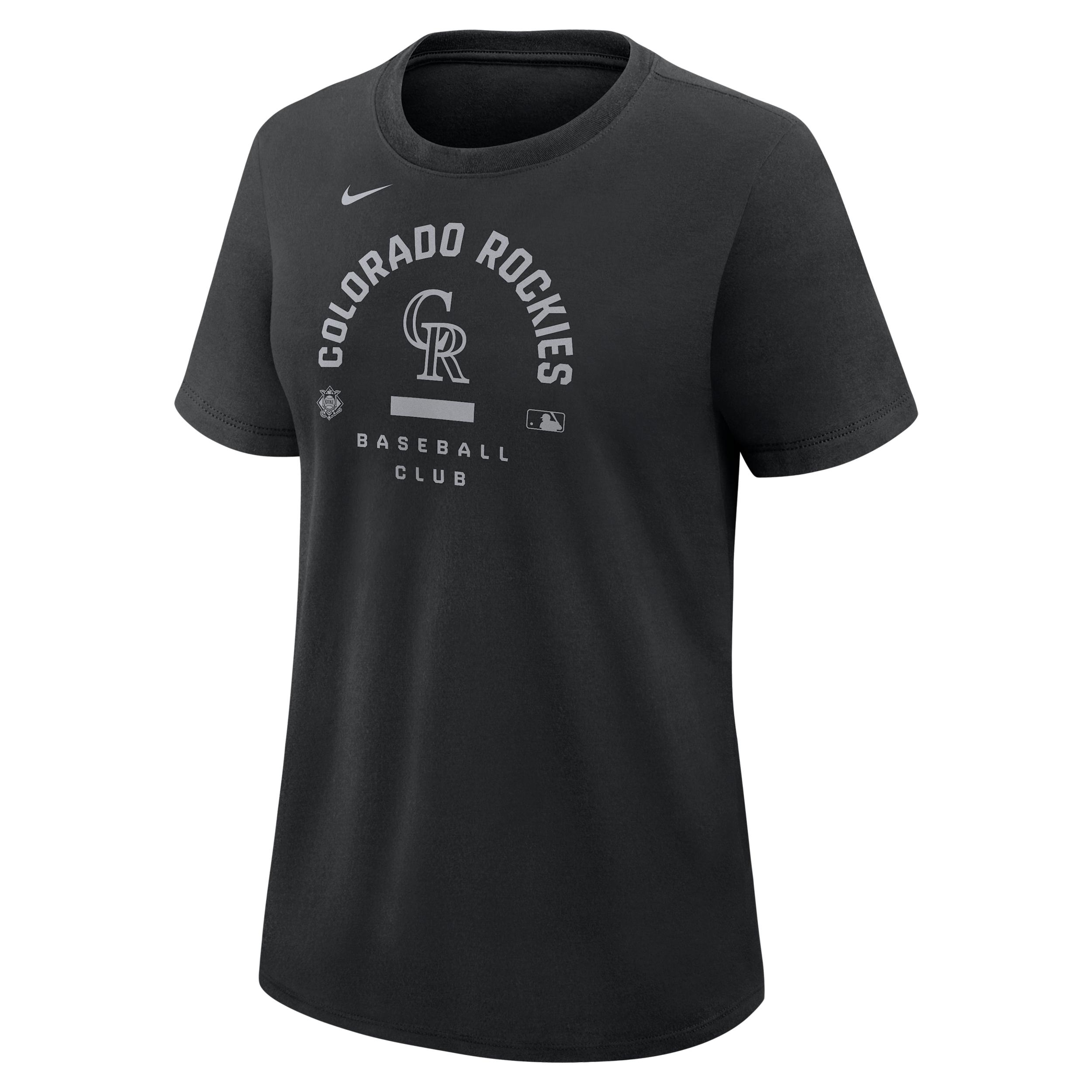 Colorado Rockies Authentic Collection Early Work Nike Women's Dri-FIT MLB T-Shirt by NIKE
