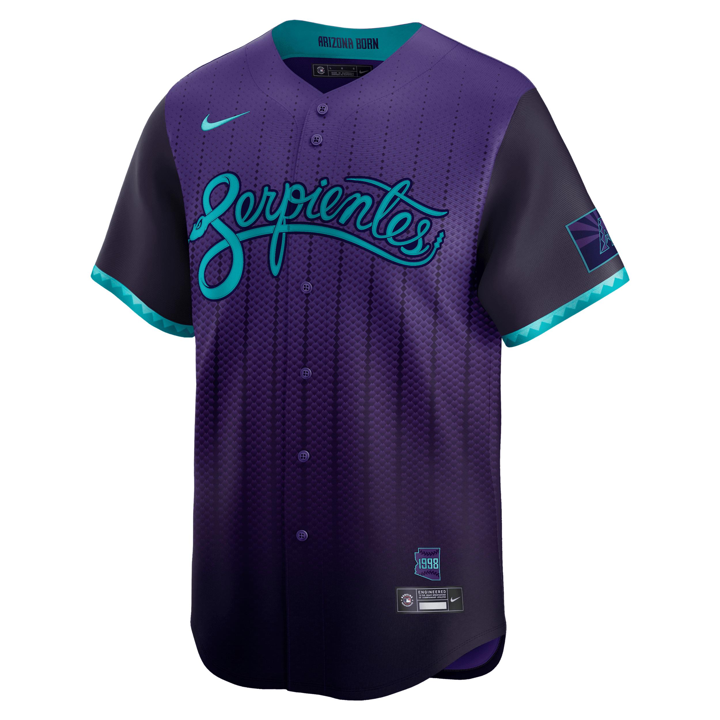 Corbin Carroll Arizona Diamondbacks City Connect Menâs Nike Men's Dri-FIT ADV MLB Limited Jersey by NIKE