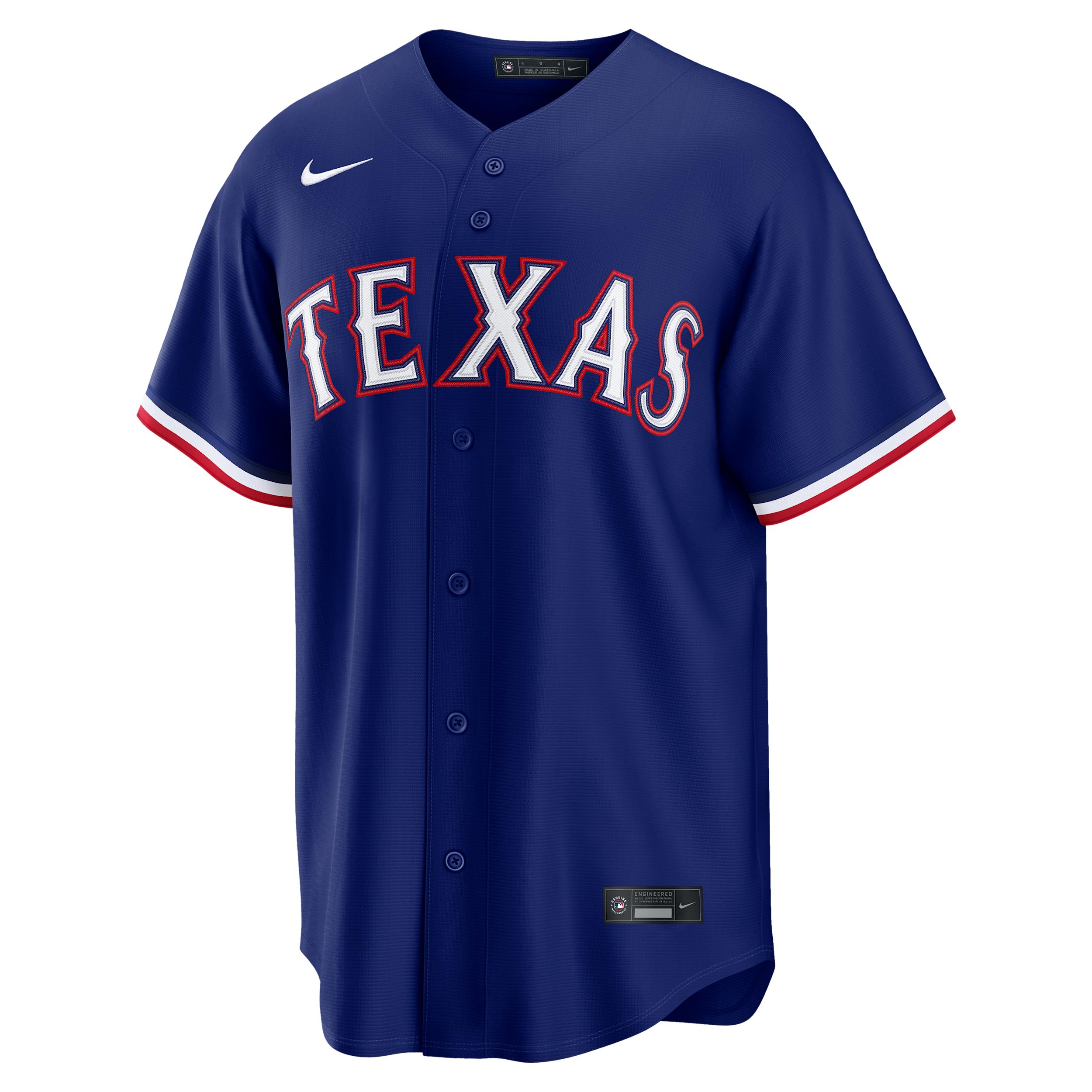 Corey Seager Texas Rangers Nike Men's MLB Replica Jersey by NIKE