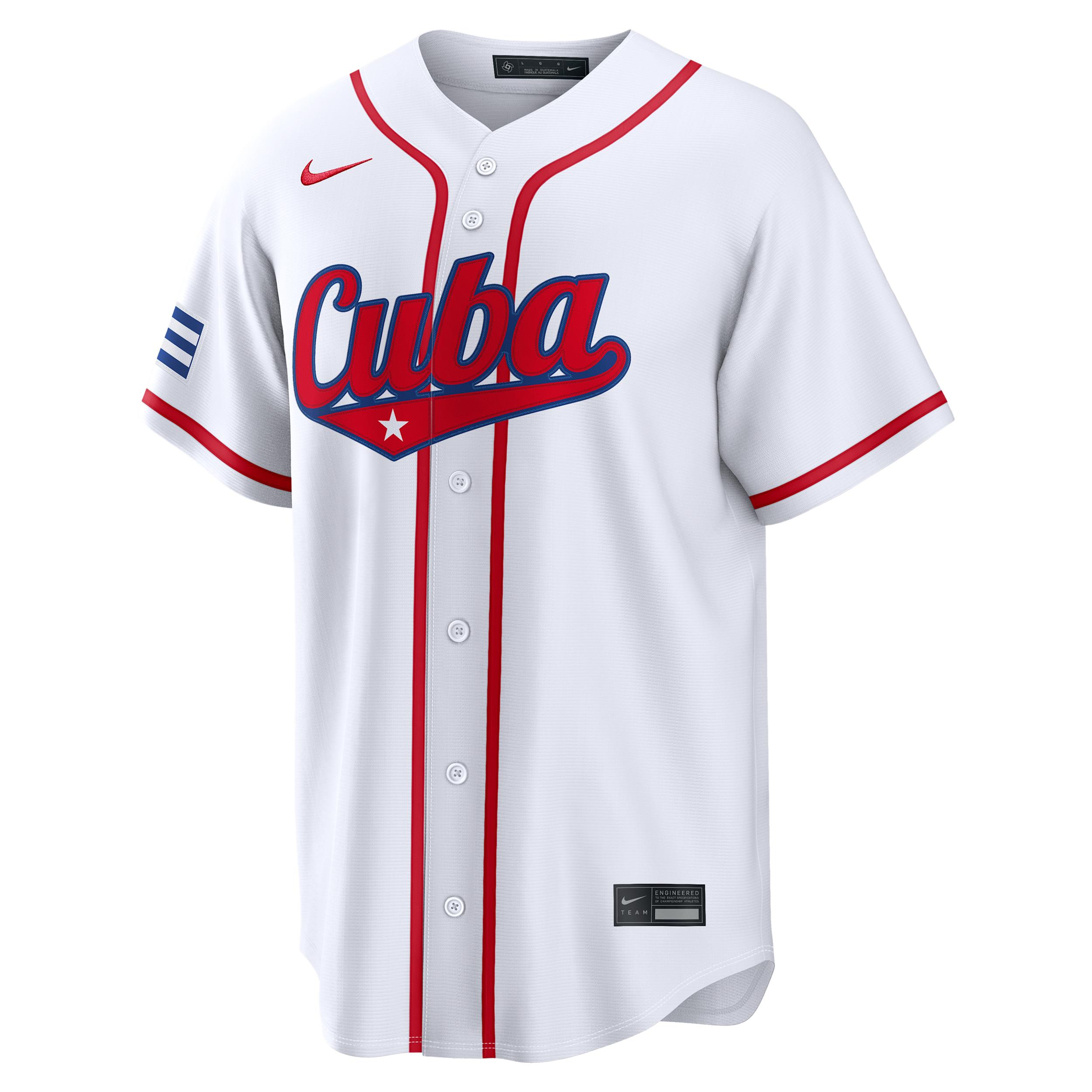 Cuba National Baseball Team 2026 World Baseball Classic Nike Men's Stadium Jersey by NIKE Cuba National Baseball Team 2026 World Baseball Classic Nike Men's Stadium Jersey by NIKE