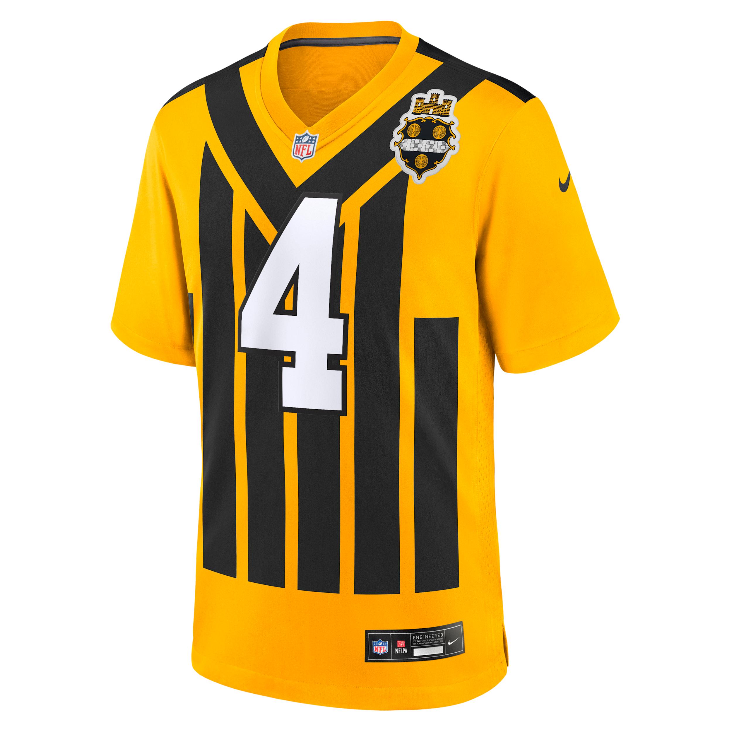 DK Metcalf Pittsburgh Steelers Nike Men's NFL Game Jersey by NIKE