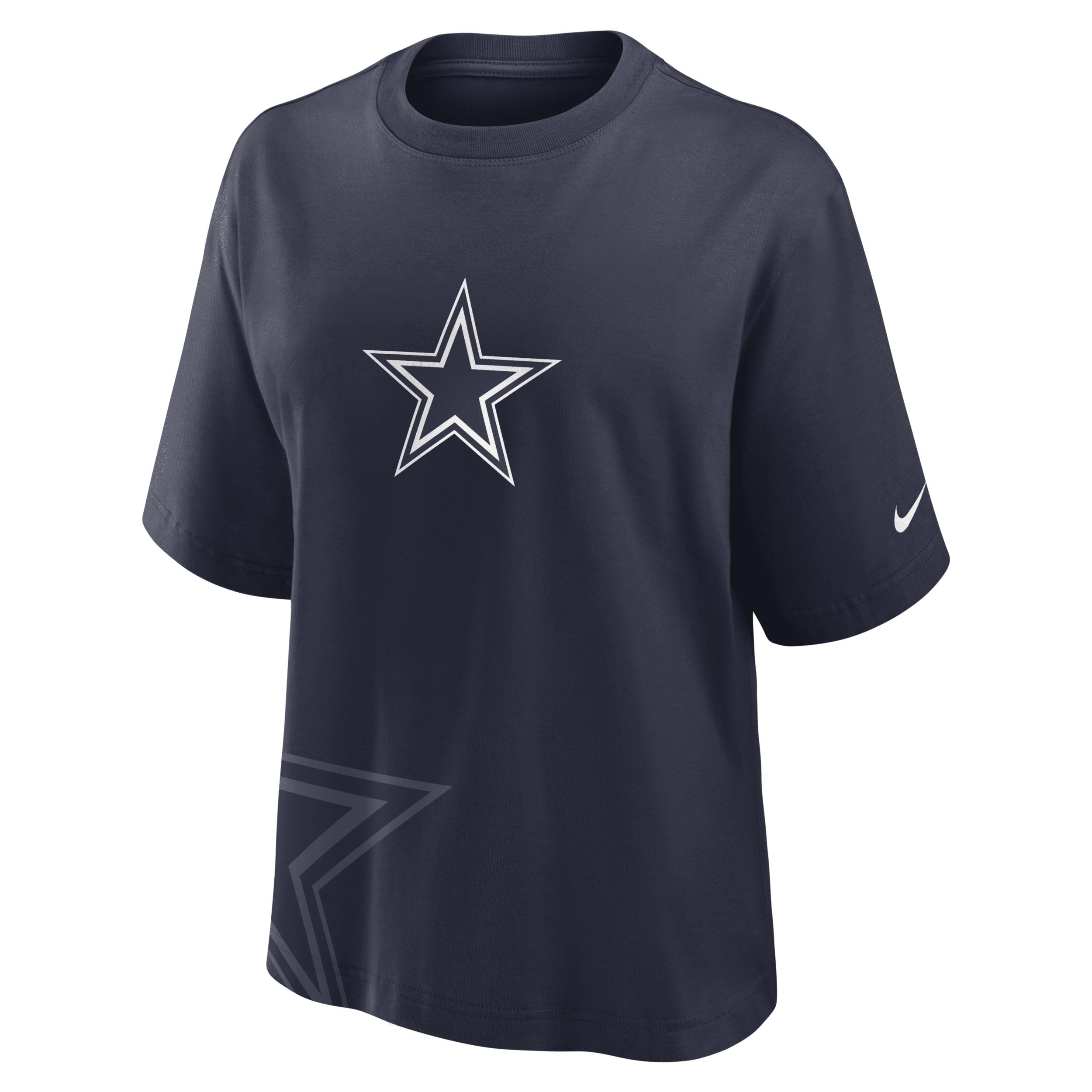 Dallas Cowboys Boxy Nike Women's NFL T-Shirt by NIKE