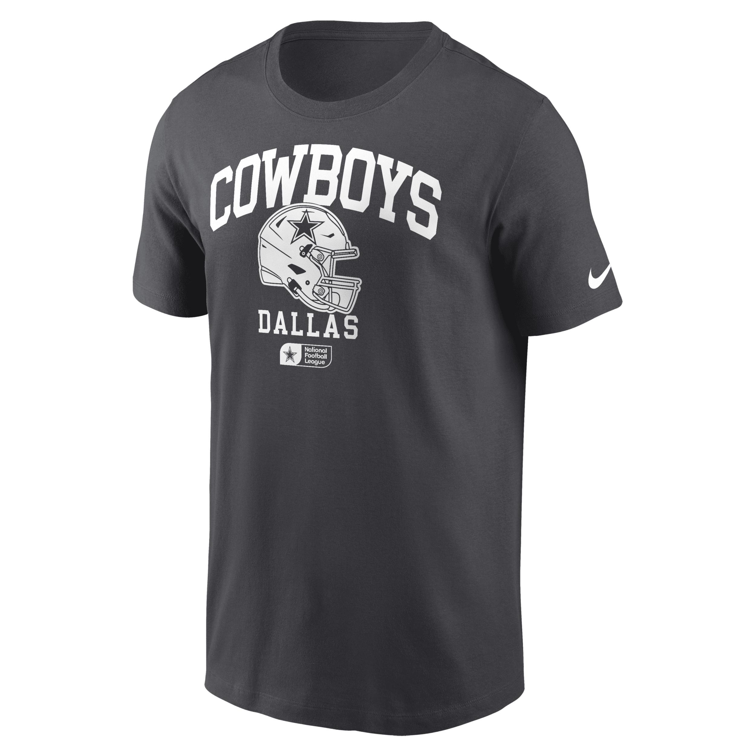 Dallas Cowboys Helmet Essential Nike Men's NFL T-Shirt by NIKE