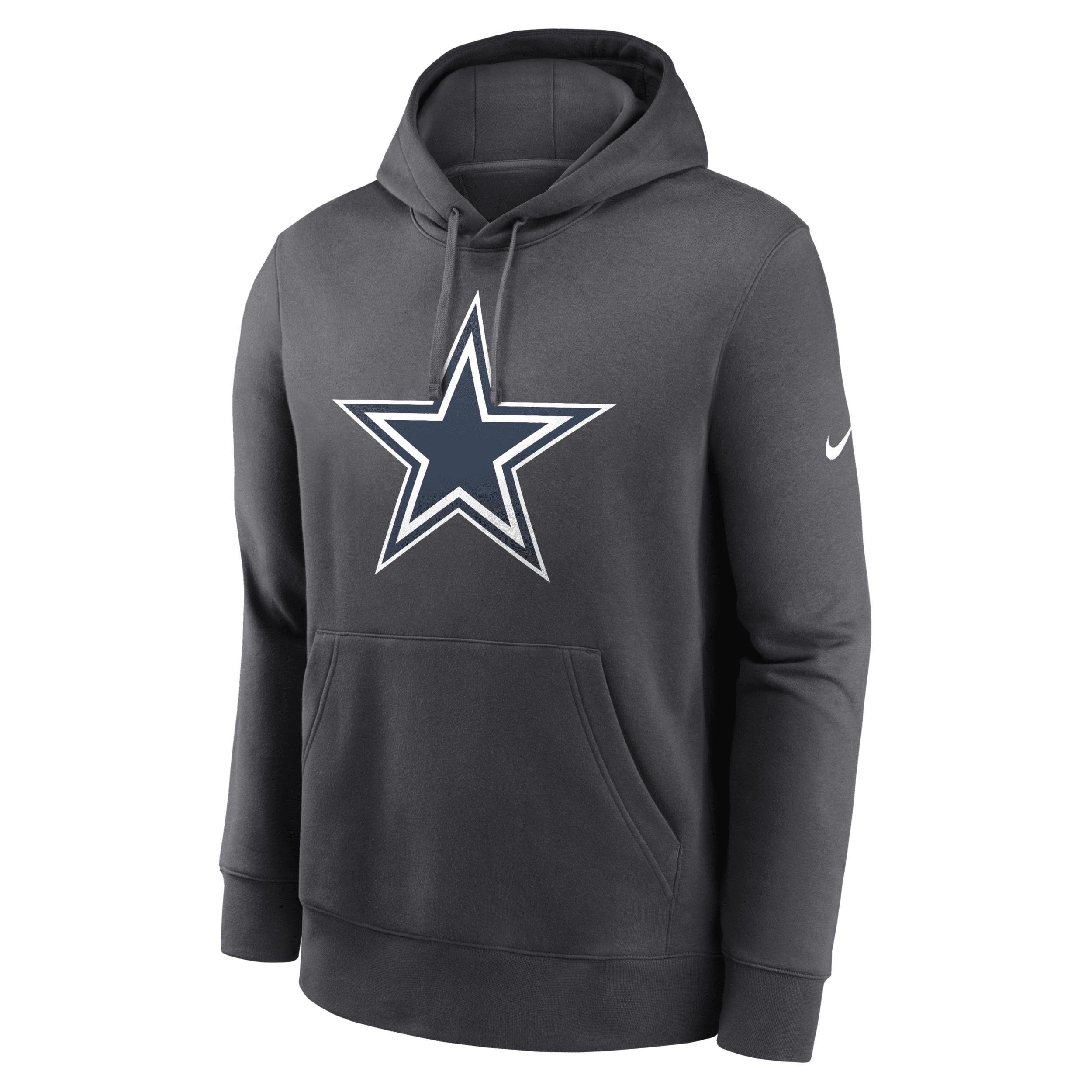 Dallas Cowboys Logo Club Menâs Nike Men's NFL Pullover Hoodie by NIKE