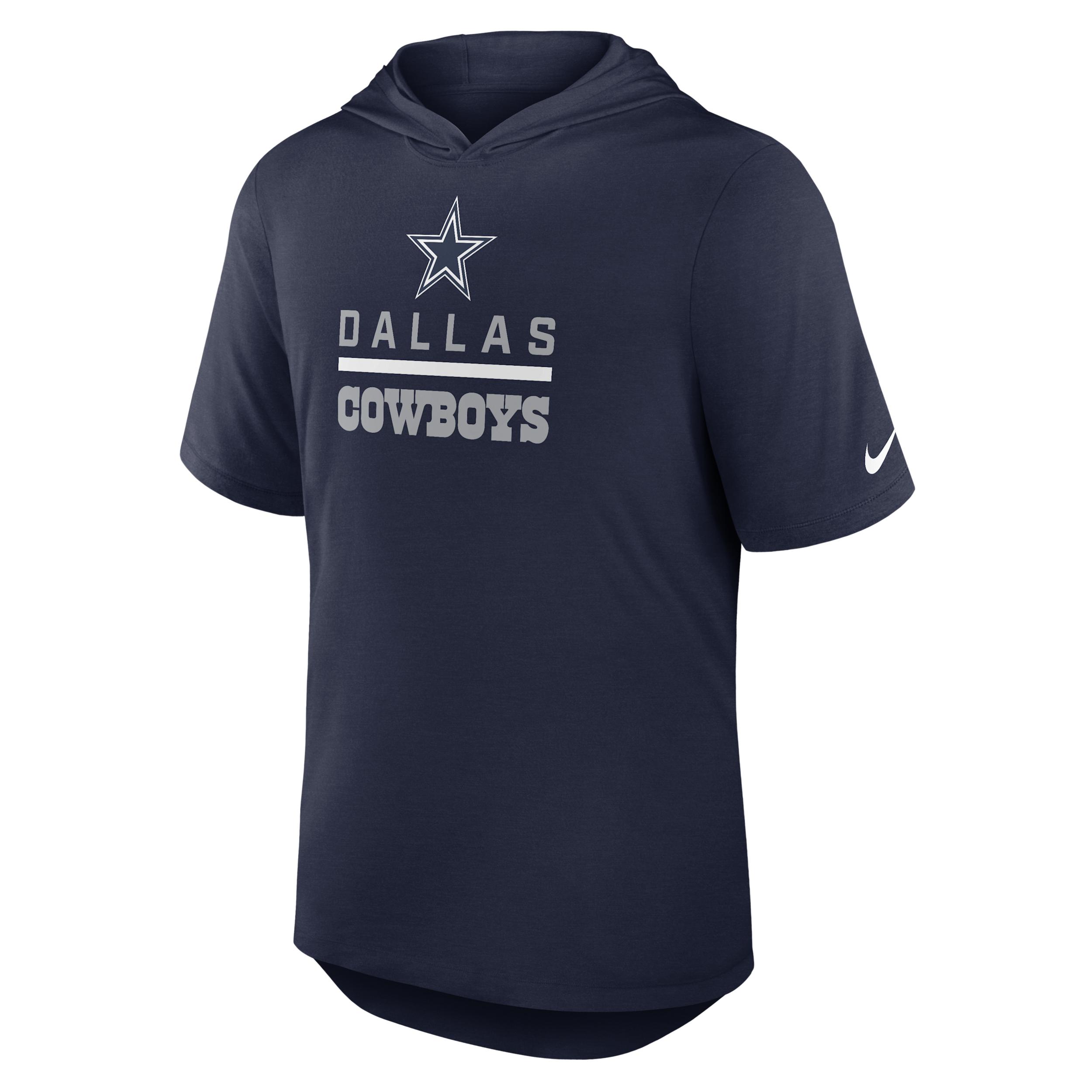 Dallas Cowboys Nike Men's Dri-FIT NFL Hooded T-Shirt by NIKE