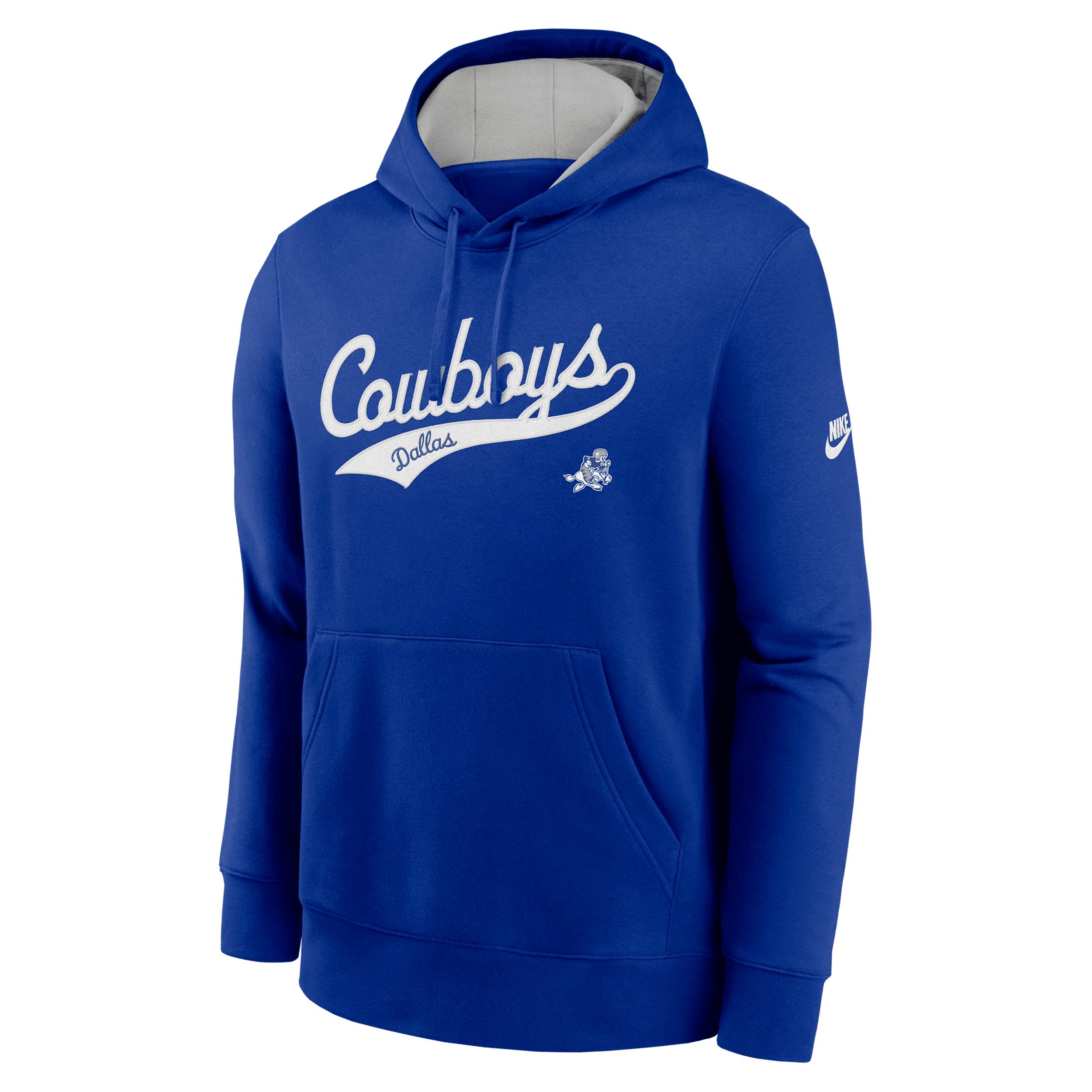 Dallas Cowboys Rewind Tailsweep Club Nike Men's NFL Pullover Hoodie by NIKE