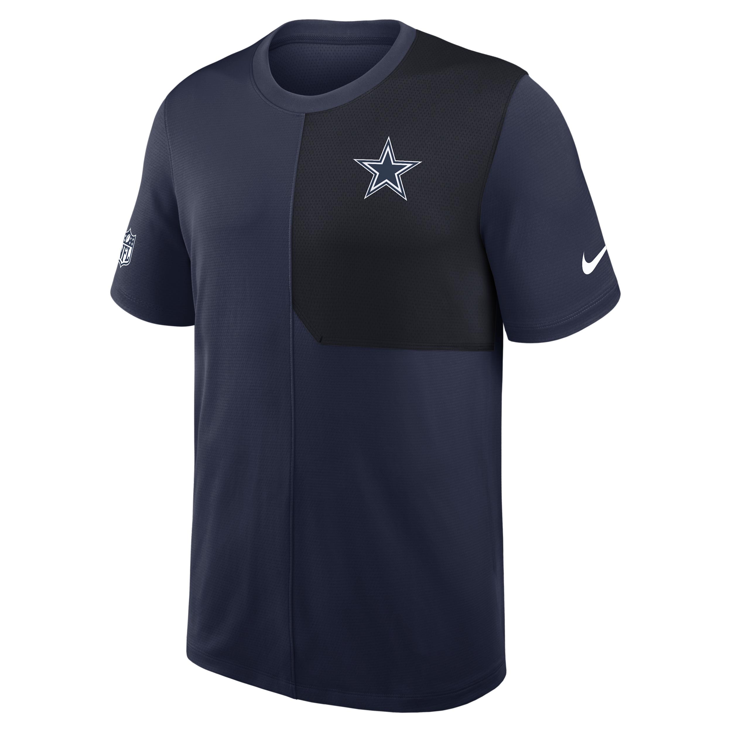 Dallas Cowboys Sideline Coach Nike Men's Dri-FIT NFL Top by NIKE