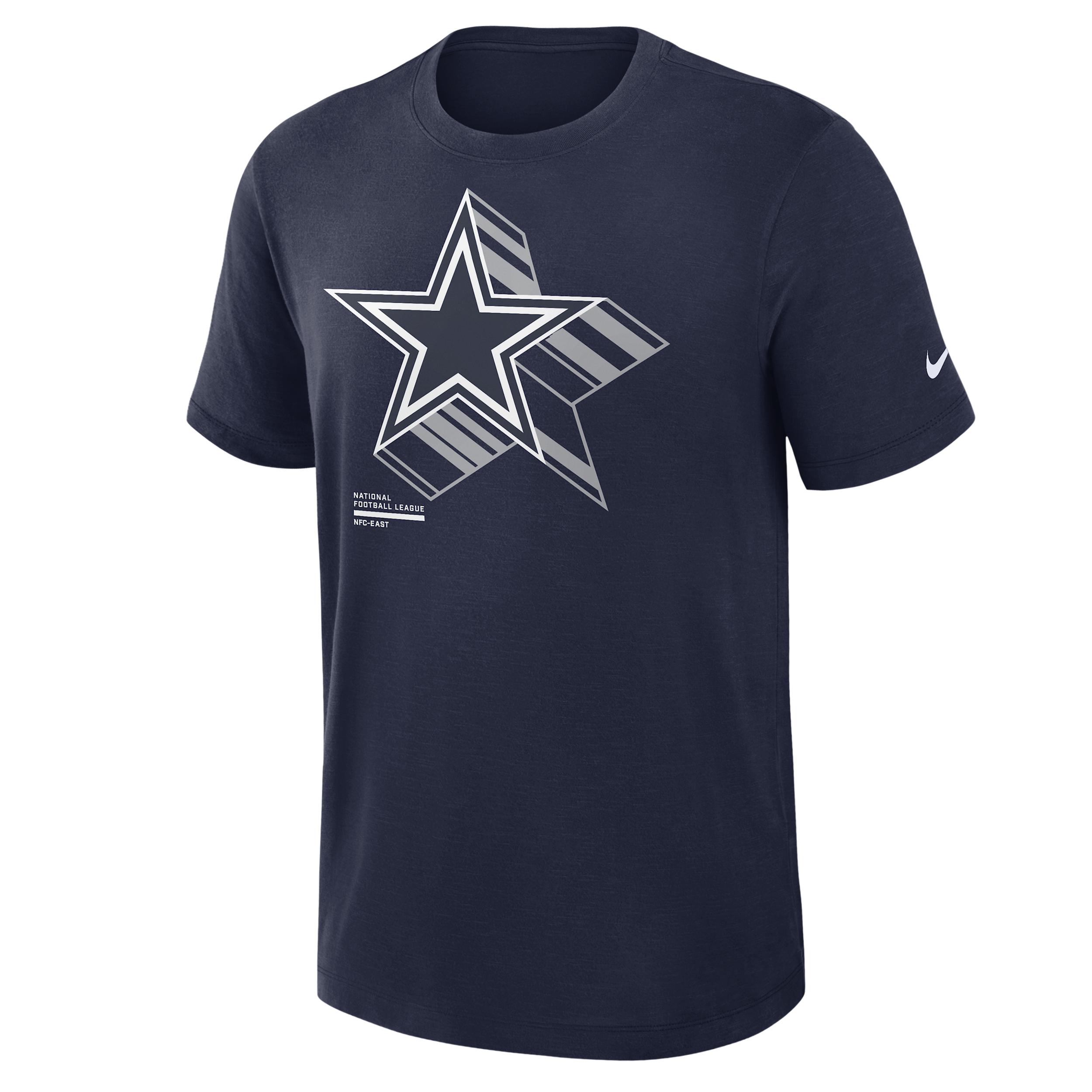 Dallas Cowboys Slub Nike Men's Dri-FIT NFL T-Shirt by NIKE