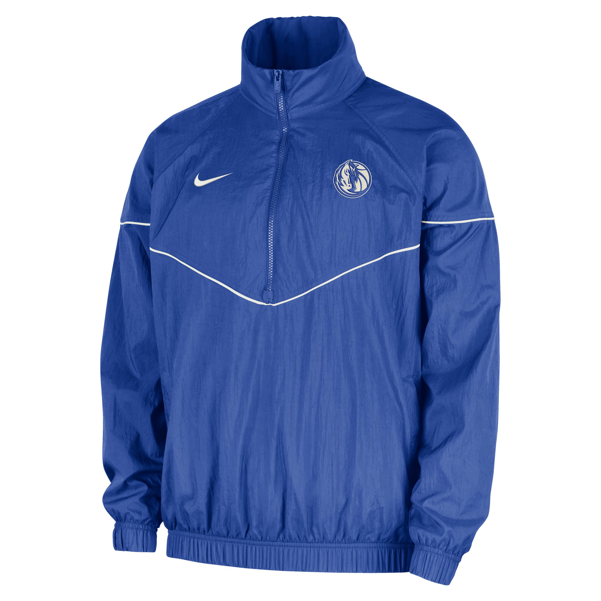 Dallas Mavericks Courtside Windrunner Nike Men's NBA Anorak Jacket by NIKE