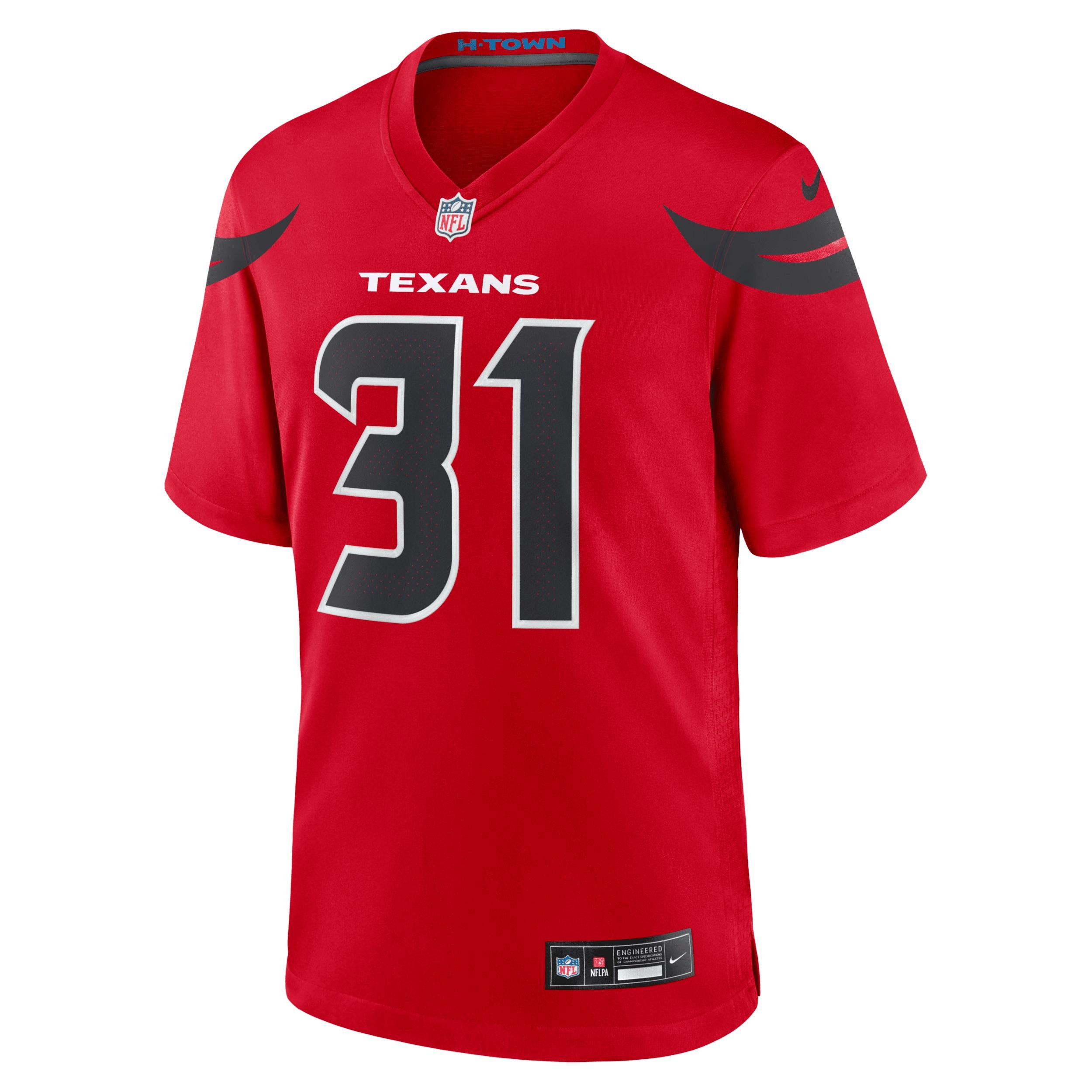 Dameon Pierce Houston Texans Nike Men's NFL Game Football Jersey by NIKE