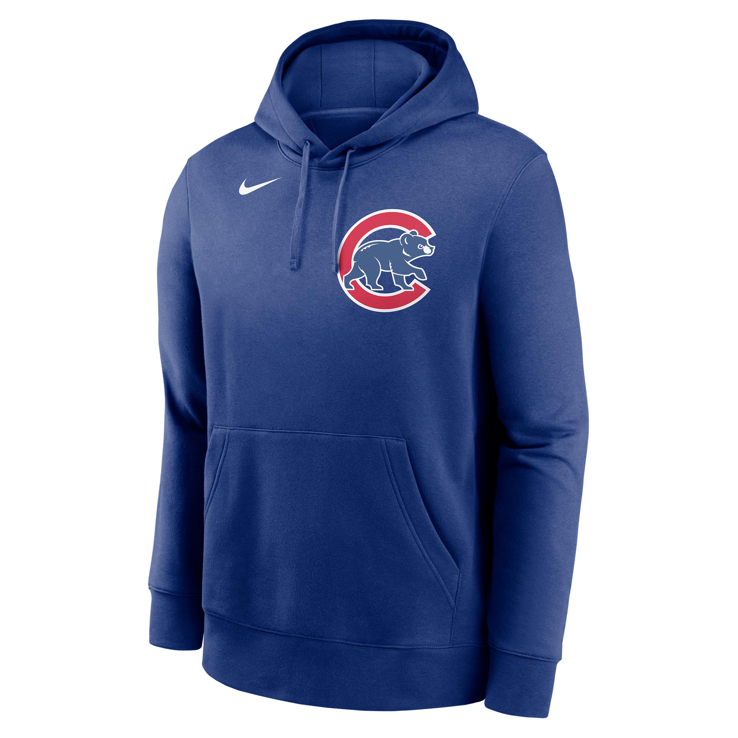 Dansby Swanson Chicago Cubs Club Nike Men's MLB Pullover Hoodie by NIKE