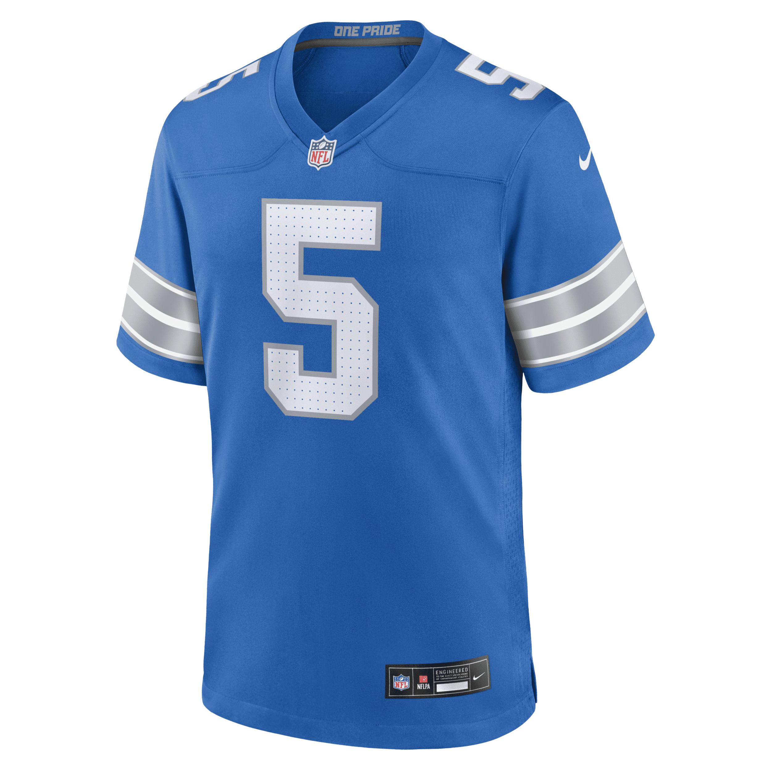 David Montgomery Detroit Lions Nike Men's NFL Game Football Jersey by NIKE