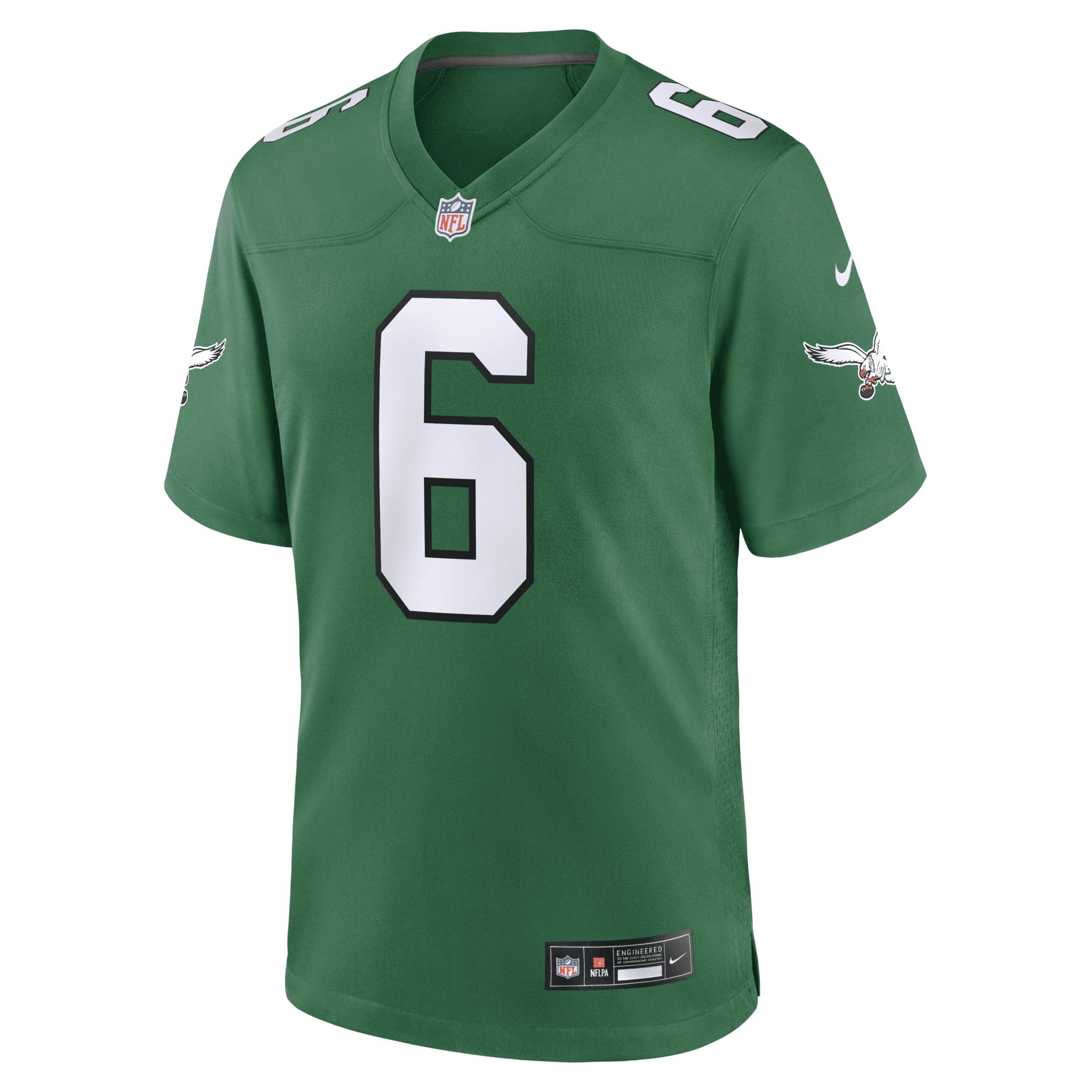 DeVonta Smith Philadelphia Eagles Nike Men's NFL Game Football Jersey by NIKE