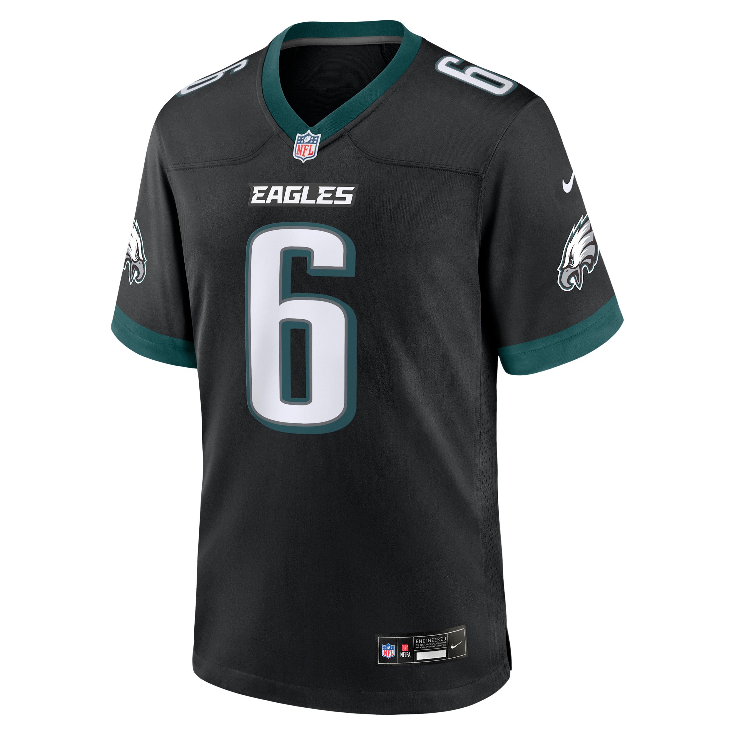 DeVonta Smith Philadelphia Eagles Nike Men's NFL Game Jersey by NIKE