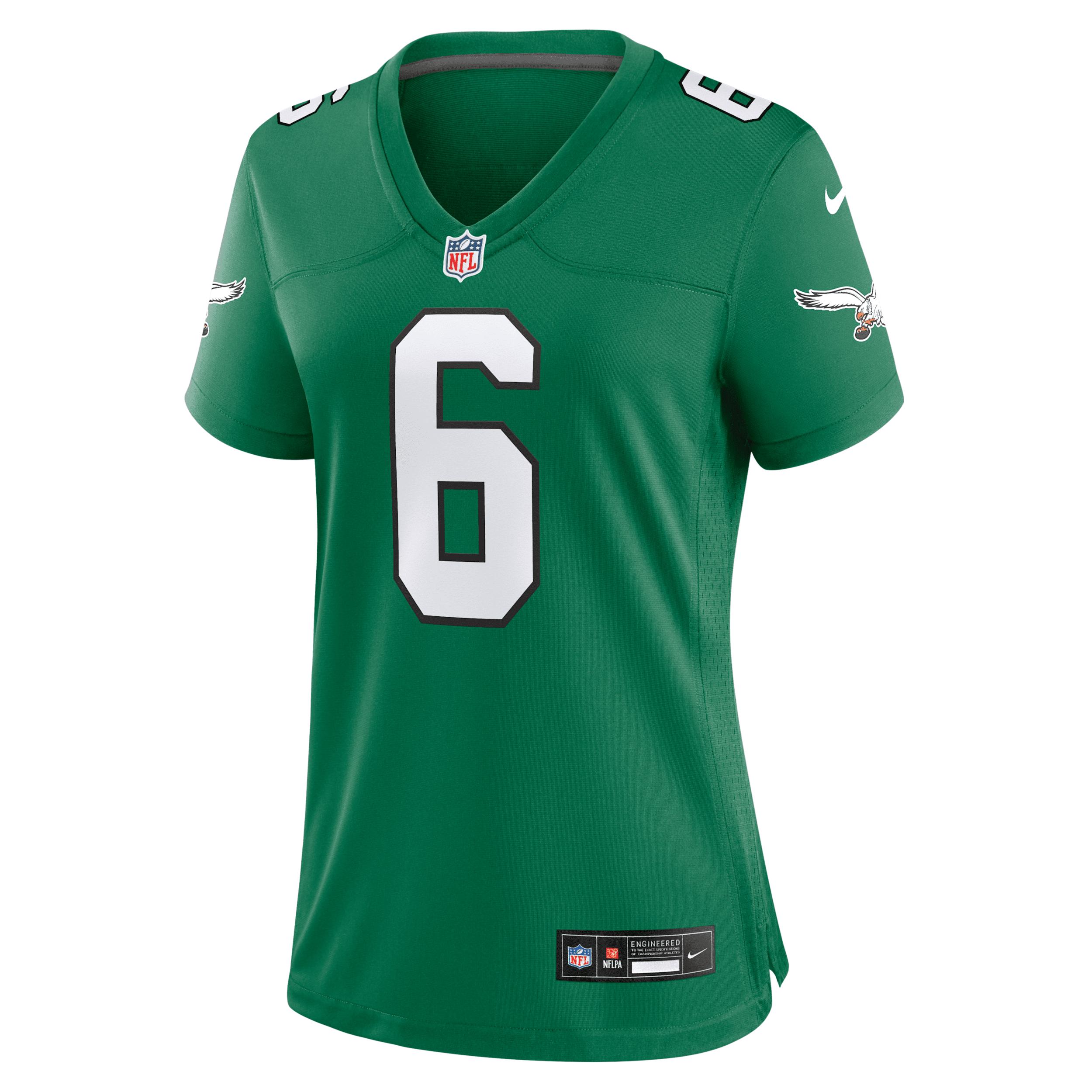 DeVonta Smith Philadelphia Eagles Nike Women's NFL Game Football Jersey by NIKE