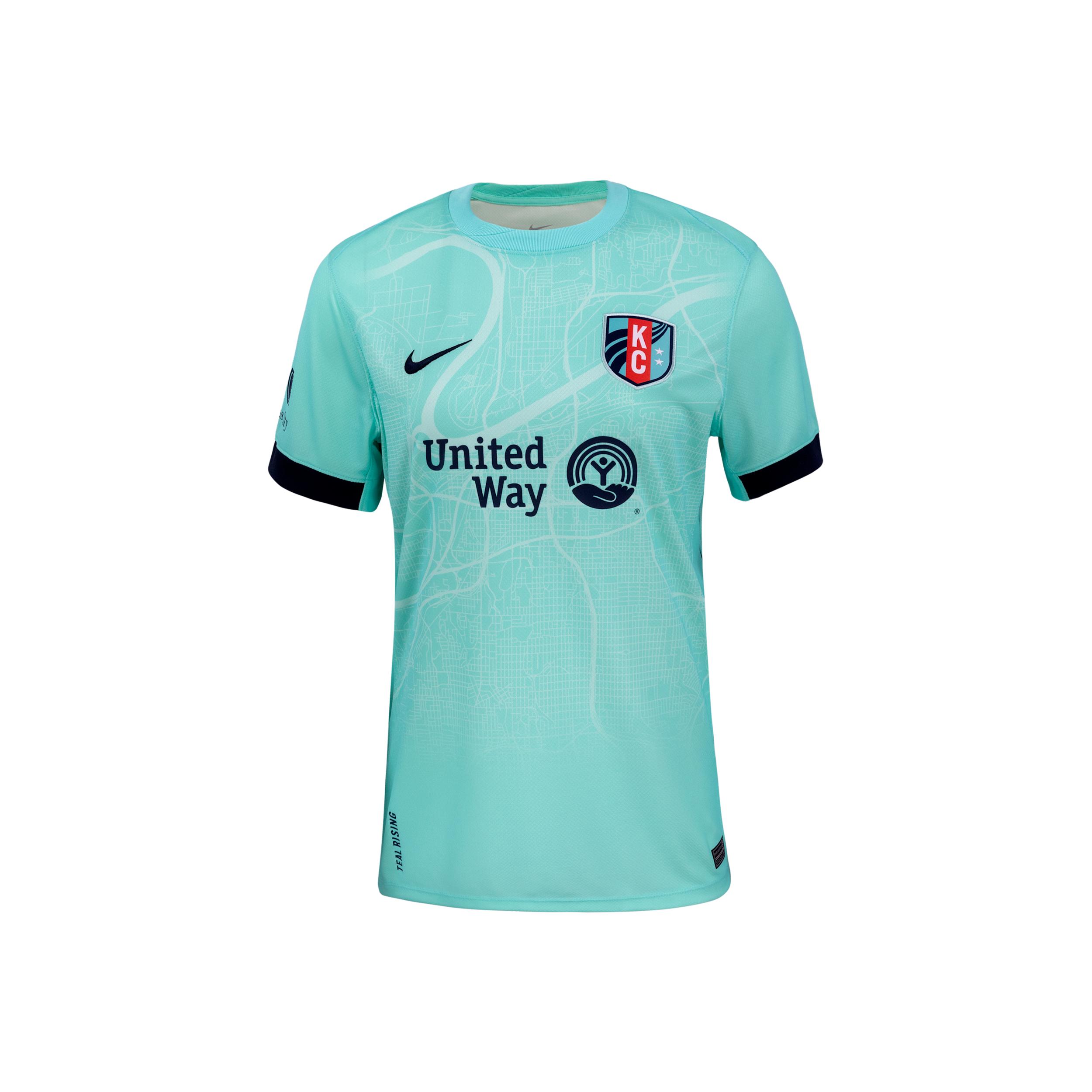 Debinha de Oliveira KC Current 2025 Stadium Away Nike Women's Dri-FIT NWSL Replica Jersey by NIKE