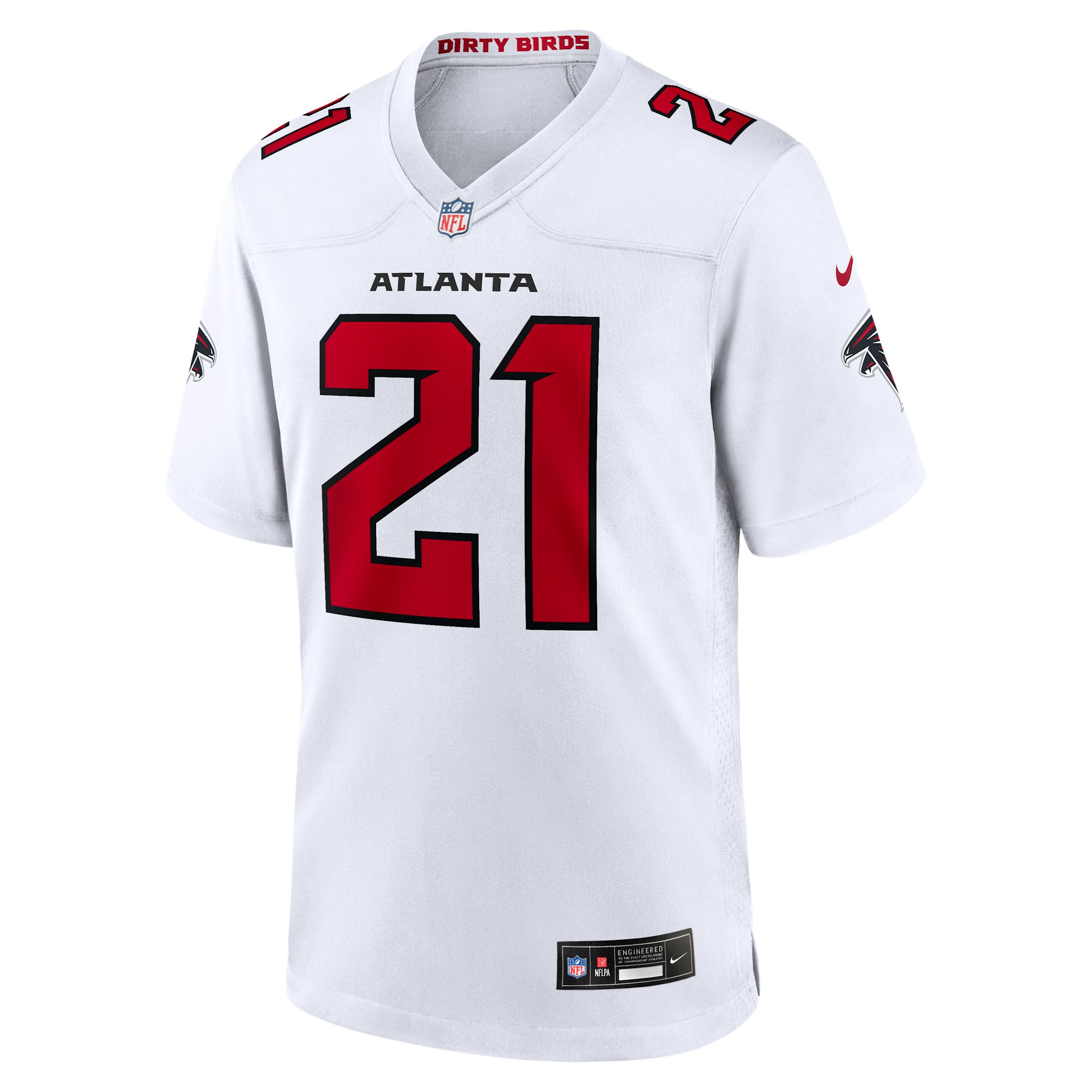 Deion Sanders Atlanta Falcons Retired Nike Men's NFL Game Jersey by NIKE